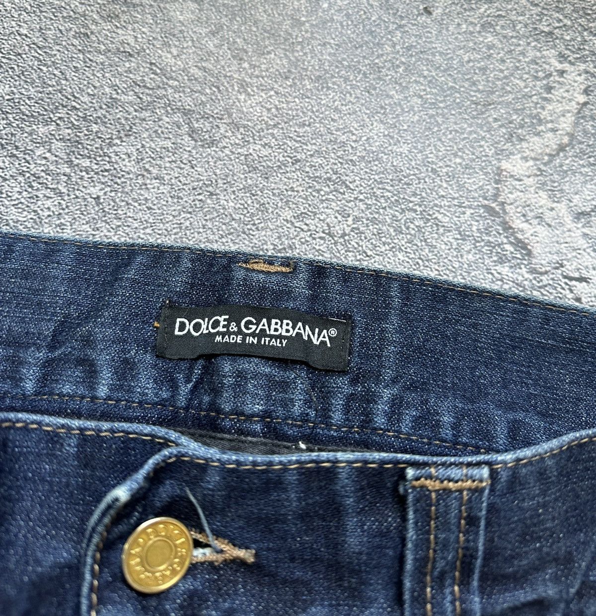 Dolce & Gabbana Dolce & Gabbana Mens Classic Denim Pants Jeans Size 30 Size US 30 / EU 46 - 4 Thumbnail