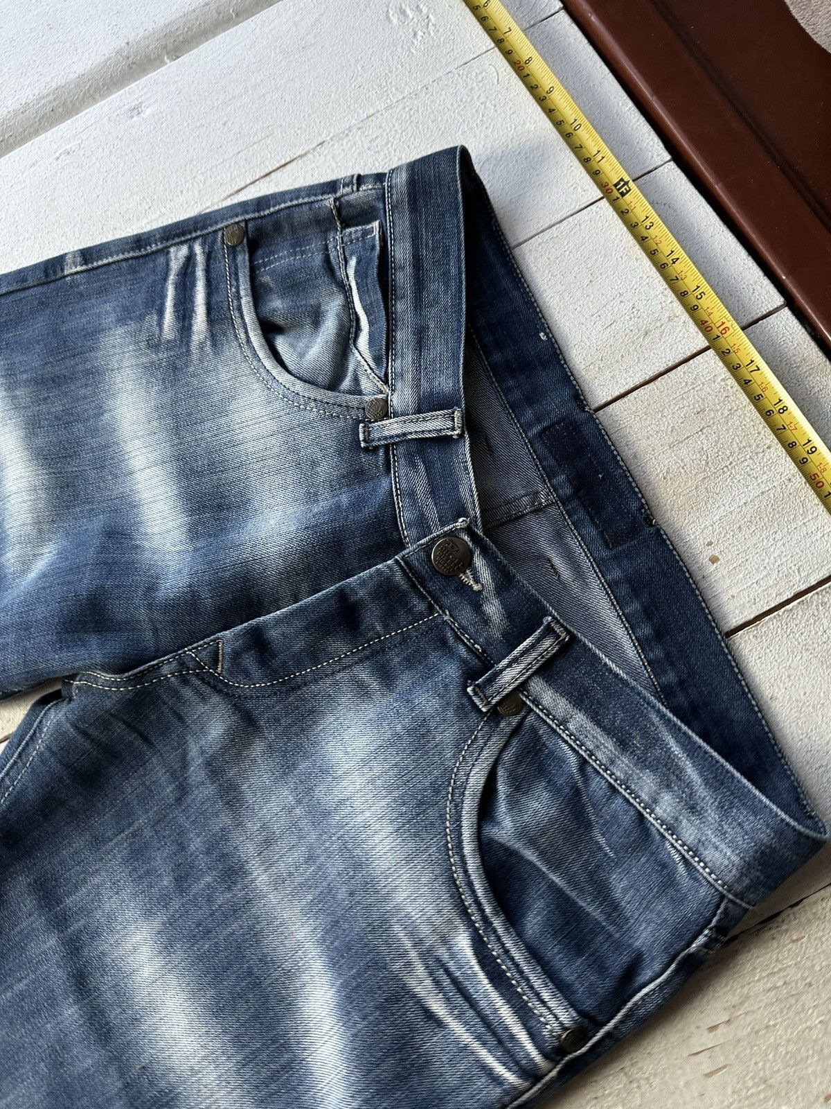 Diesel 🚨 RARE DIESEL MEN DENIM JEANS AVANT GARDE IFSIXWASNINE Y2K Size US 32 / EU 48 - 3 Thumbnail
