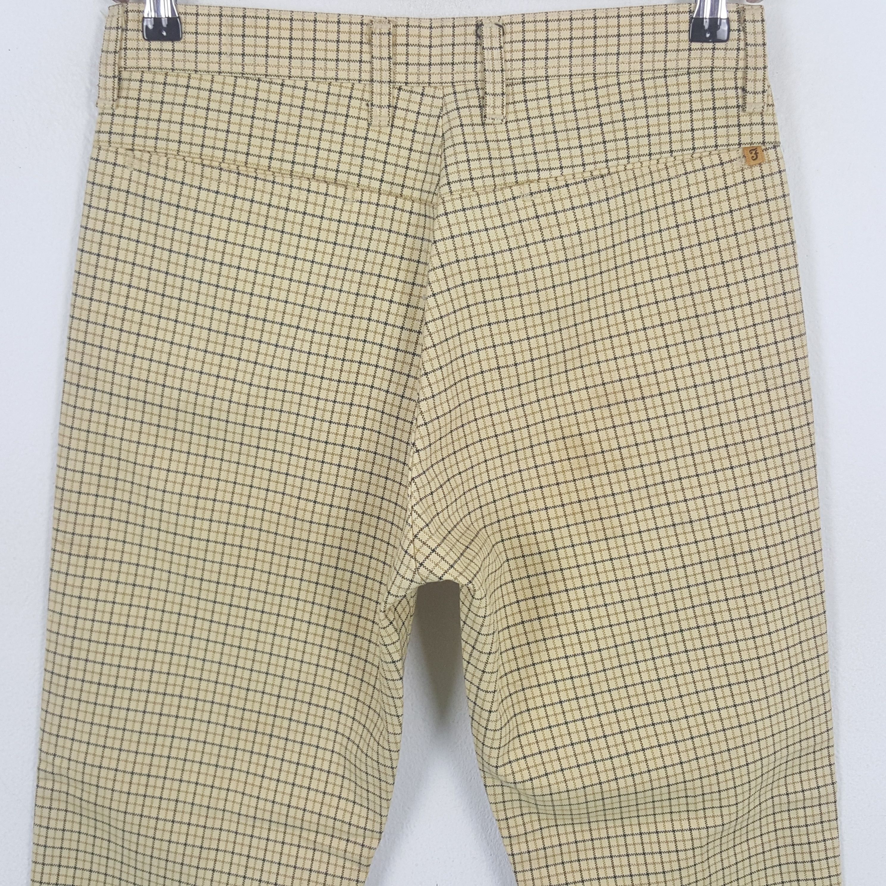 Farah Vintage Farah American Style Plaid Pants RR16 Size US 29 - 5 Thumbnail