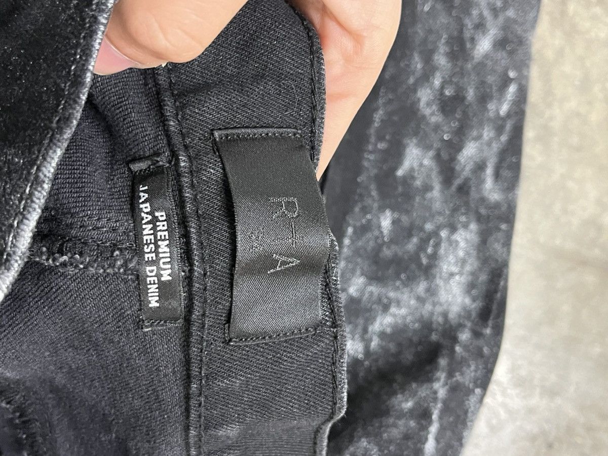Rta RTA black Japanese denim streetwear hype Size US 37 - 9 Thumbnail