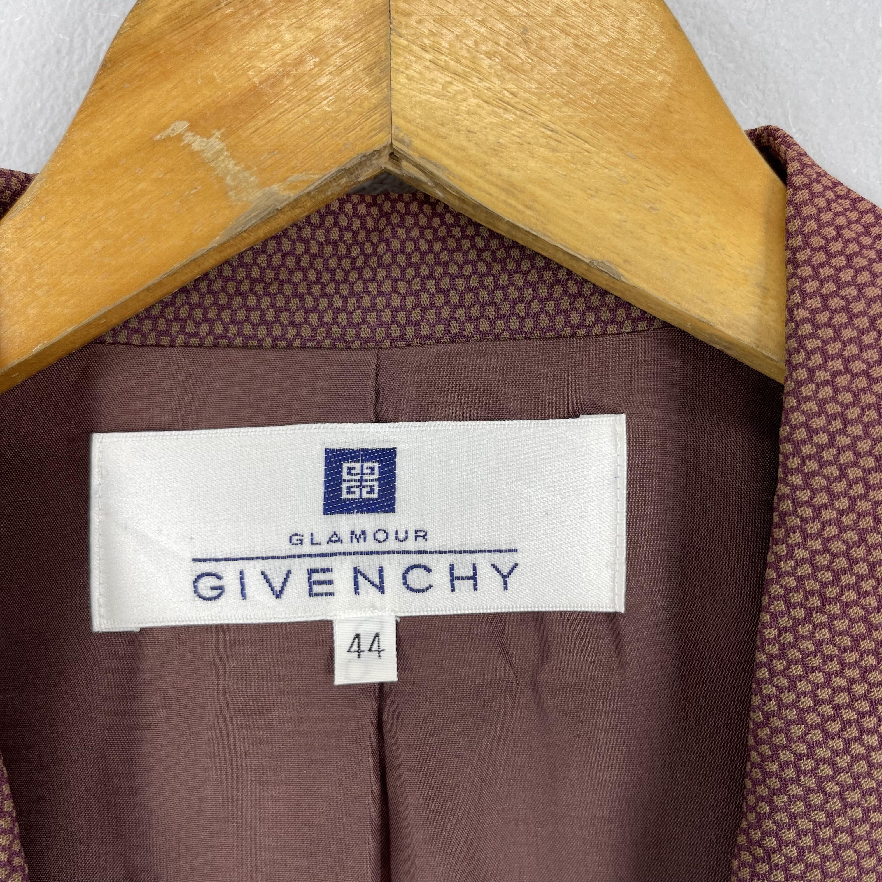 Givenchy Vintage 90's GIVENCHY Paris Sun Faded Blazer Style Jacket Size M / US 6-8 / IT 42-44 - 7 Thumbnail