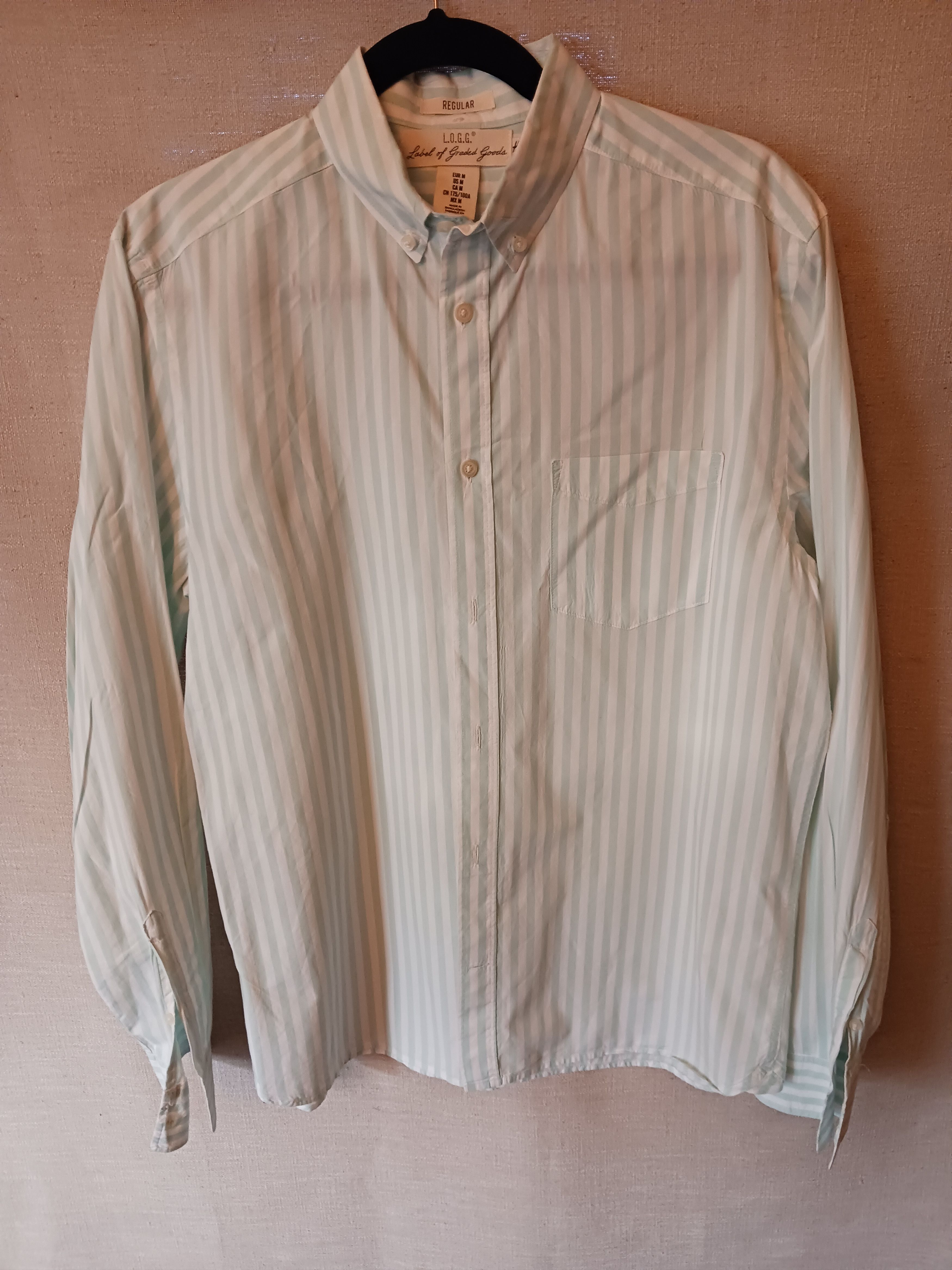 L.O.G.G. 100% Cotton Long Sleeve Shirt Size US M / EU 48-50 / 2 - 1 Thumbnail