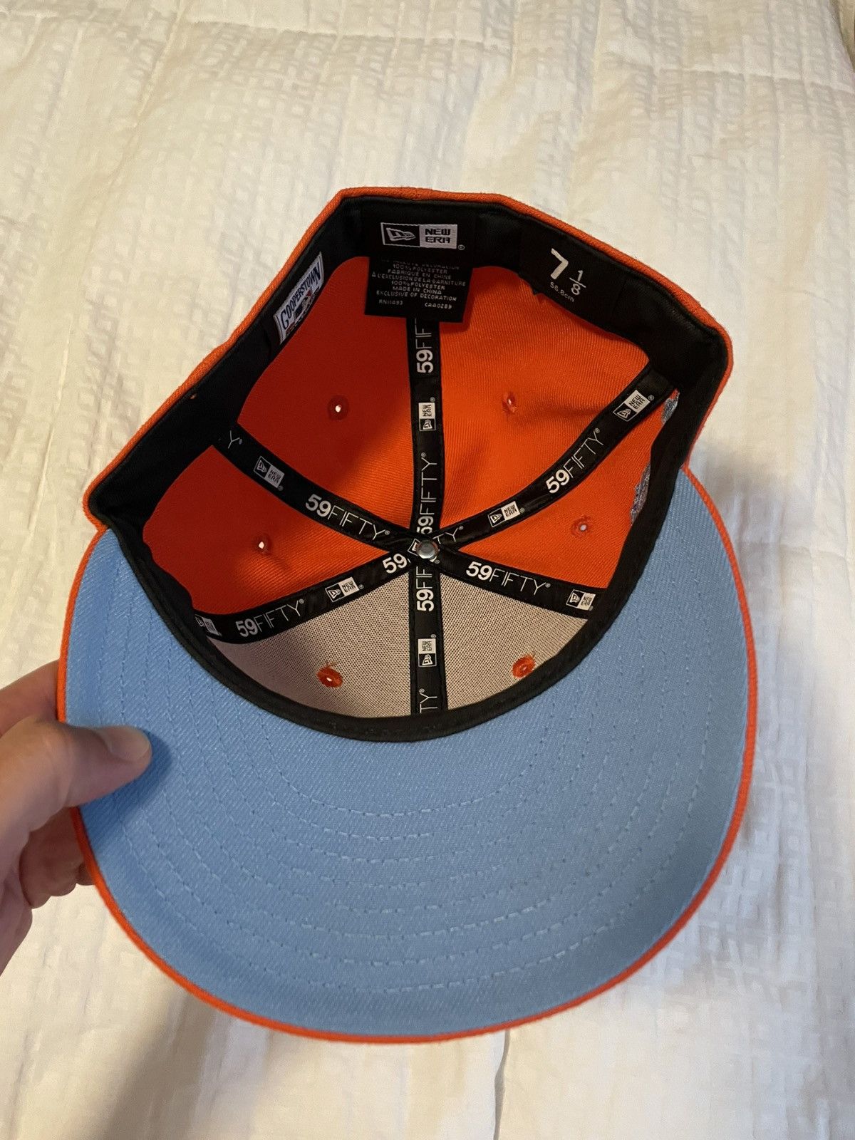 Hat Club Atlanta braves ❄️🍊(7 1/8) Size ONE SIZE - 2 Thumbnail