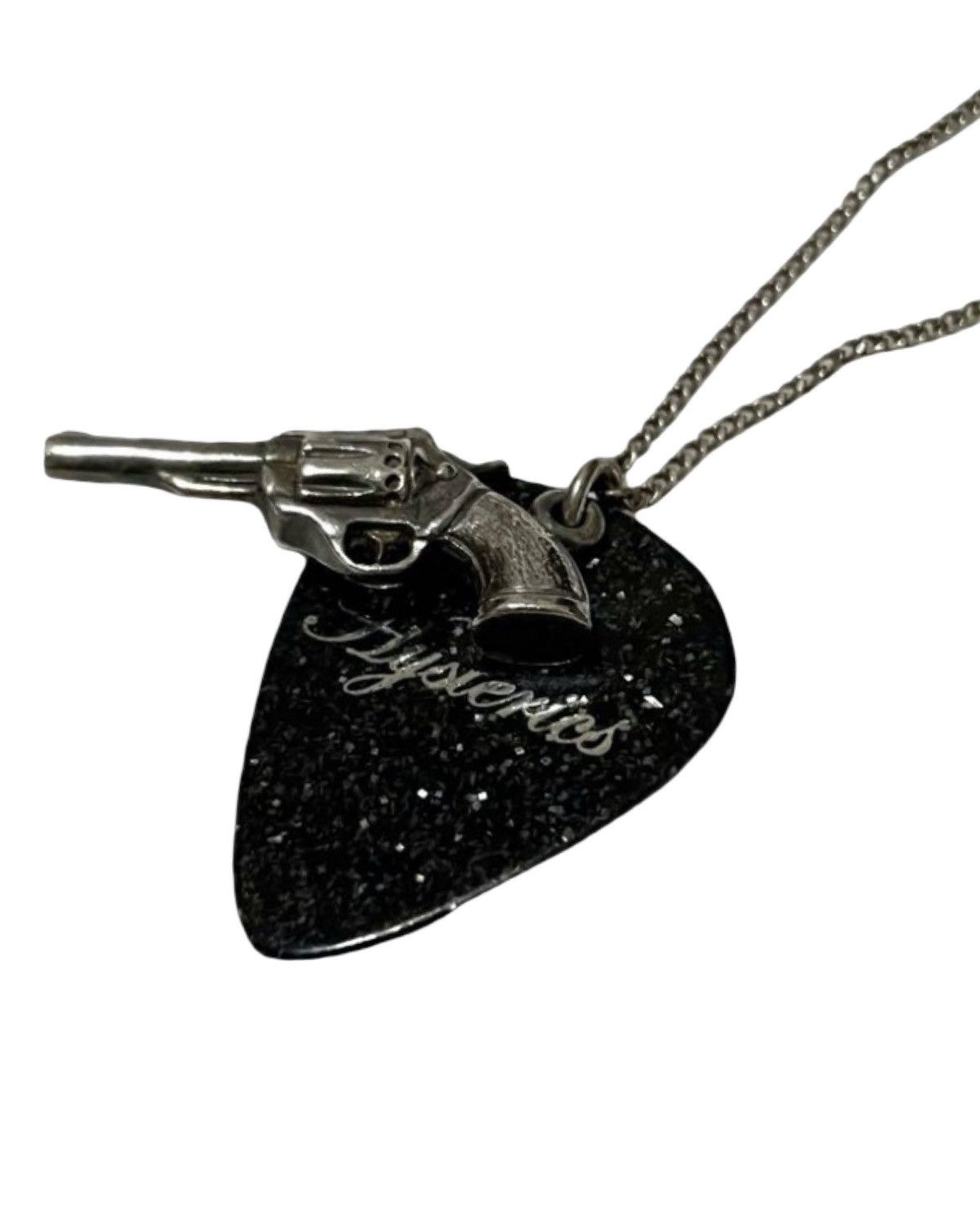 Hysteric Glamour 925 Silver Revolver Gun Necklace Chain Size ONE SIZE - 1 Thumbnail