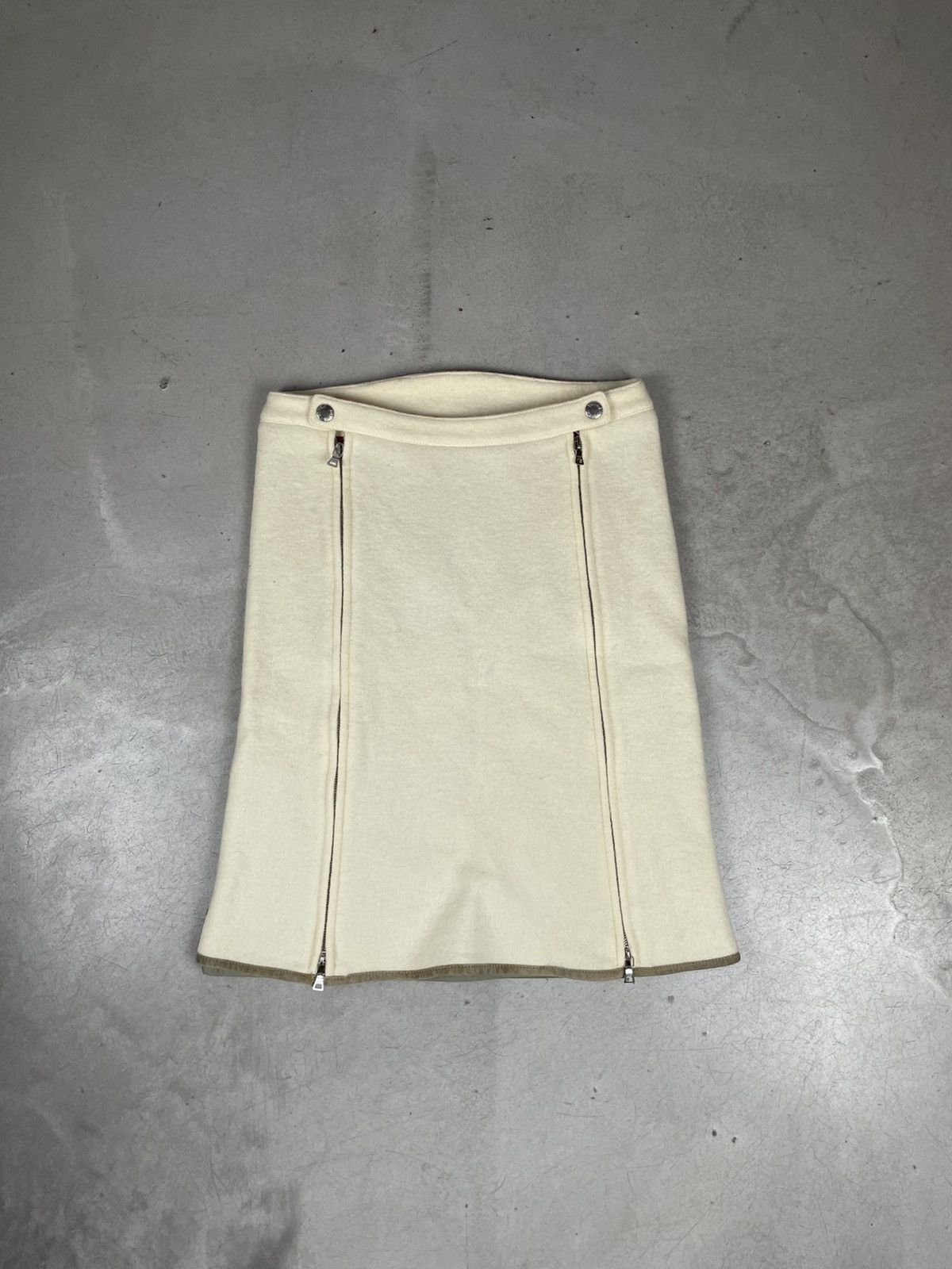 Prada double zip prada skirt Size 27" / US 4 / IT 40 - 1 Thumbnail