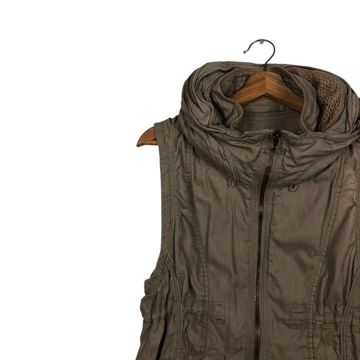 Japanese Brand 🔥VINTAGE BIKER VEST JACKET BONDAGE PARACHUTE DESIGN GOA Size US S / EU 44-46 / 1 - 8 Thumbnail