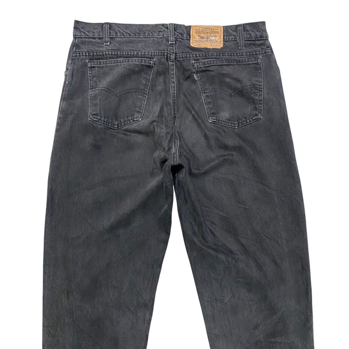Levi's Vintage Levis 550 Black Loose Skater Jeans Size US 38 / EU 54 - 9 Thumbnail