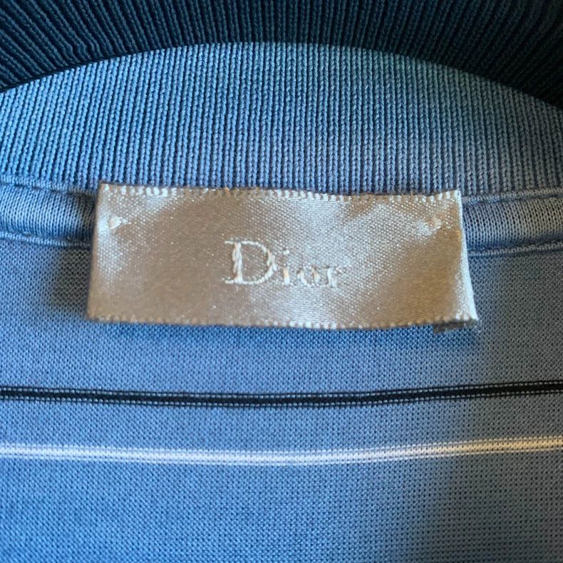 Dior Dior Still water blue bee polo shirt Size US L / EU 52-54 / 3 - 5 Thumbnail