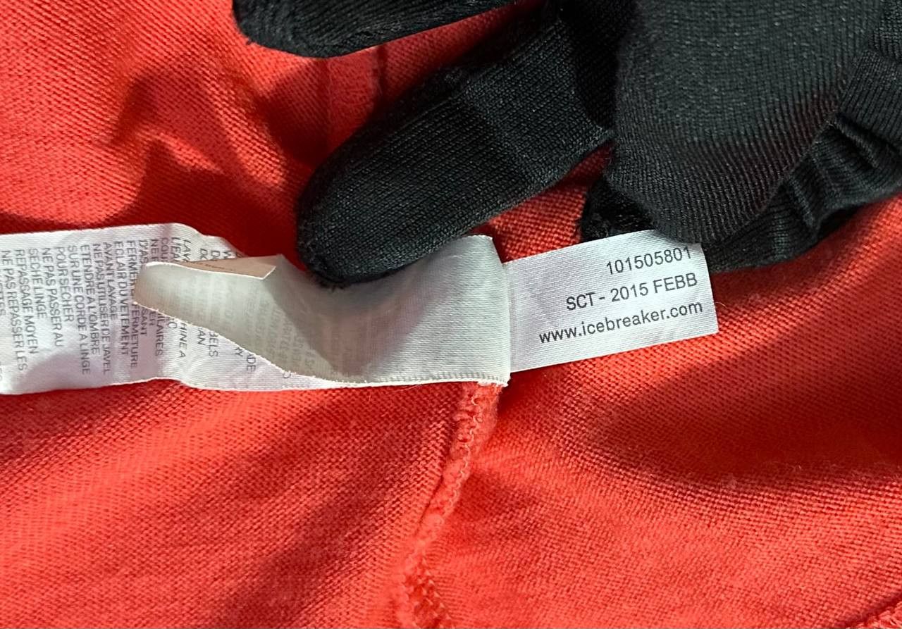 Icebreaker Icebreaker Merino Tech Top LS Zip BF 260 fairisle grapefruit Size M / US 6-8 / IT 42-44 - 12 Thumbnail