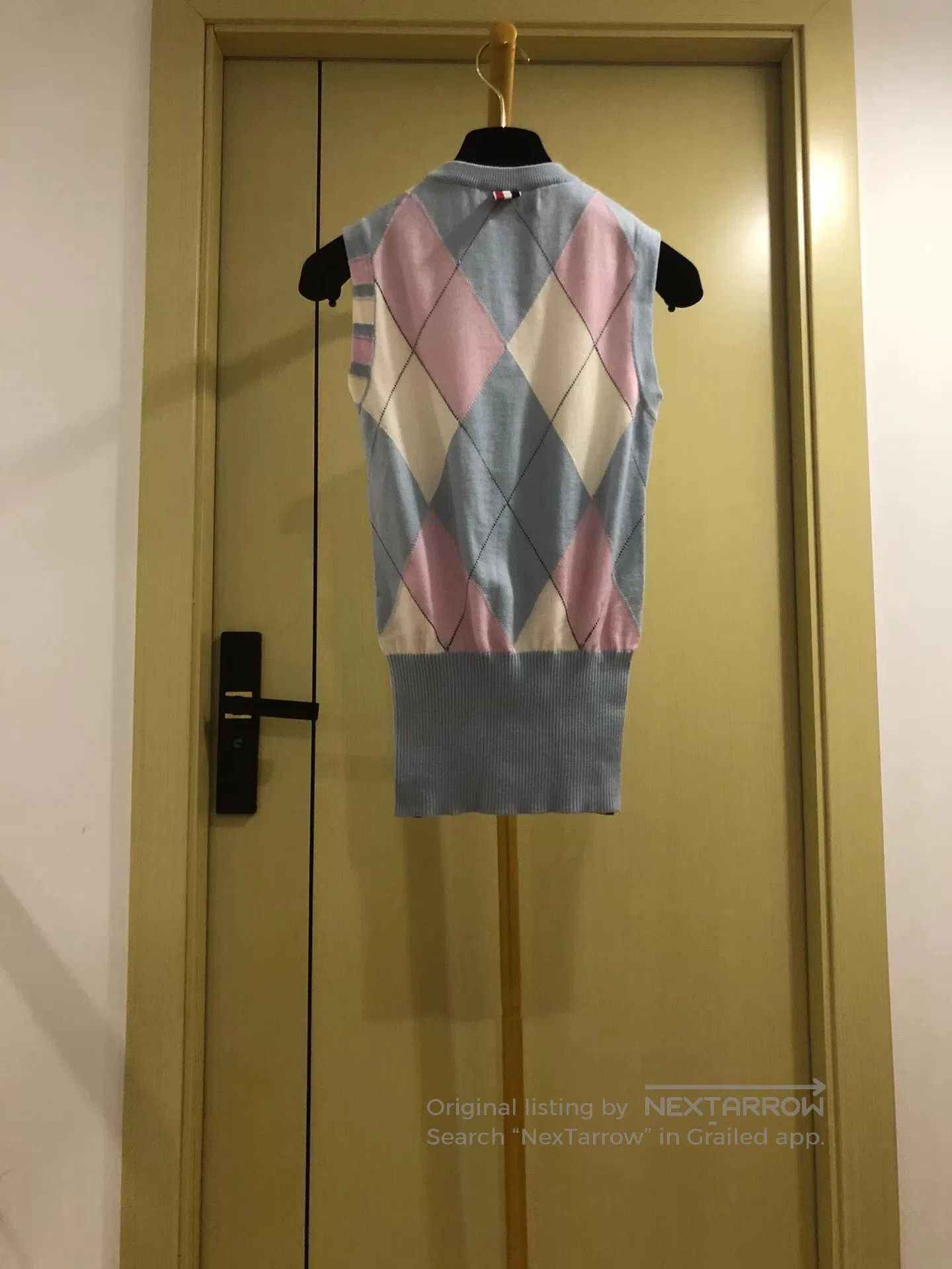 Thom Browne Thom Browne Argyle Knit Vest. Size S / US 4 / IT 40 - 4 Thumbnail