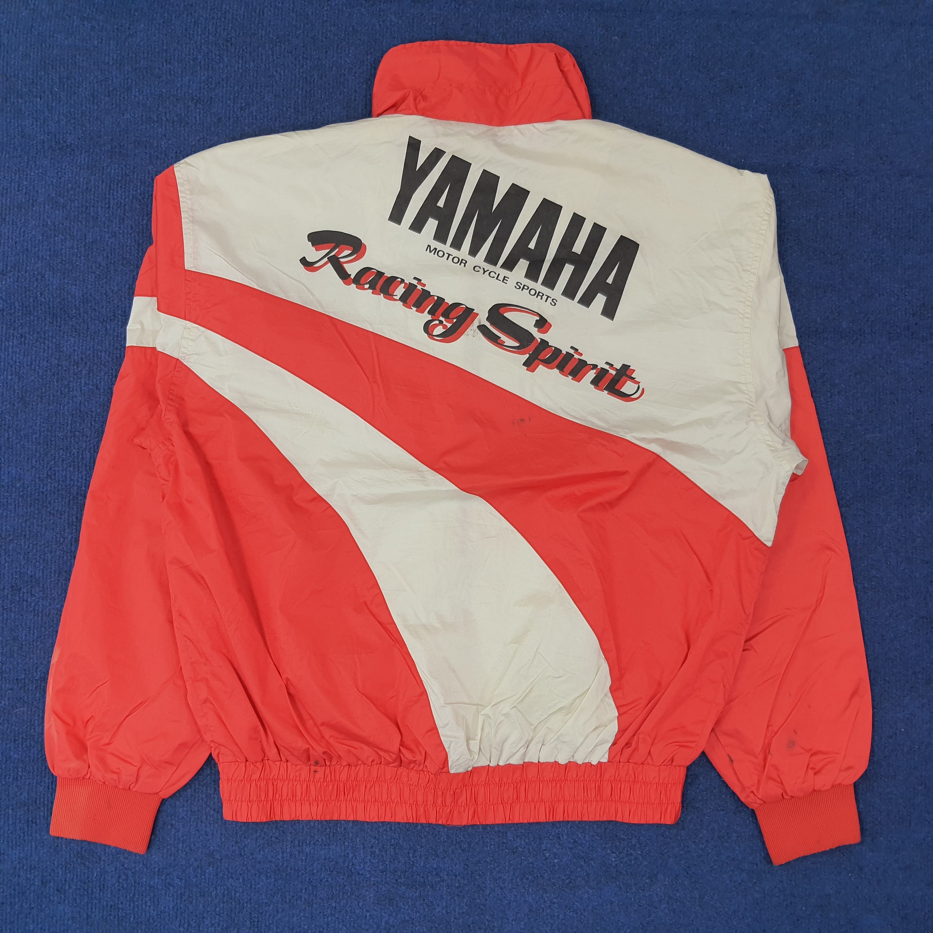 Yamaha Vintage YAMAHA Racing Spirit 90s Riding Wear Jacket C226N14 Size US L / EU 52-54 / 3 - 3 Thumbnail