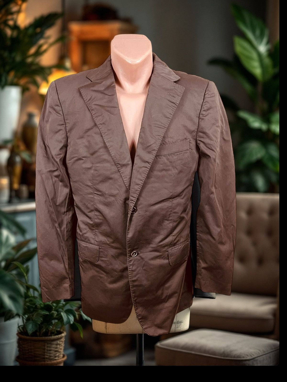Baldessarini Baldessarini Brown Suit Jacket size L / 40R Size 40R - 1 Thumbnail
