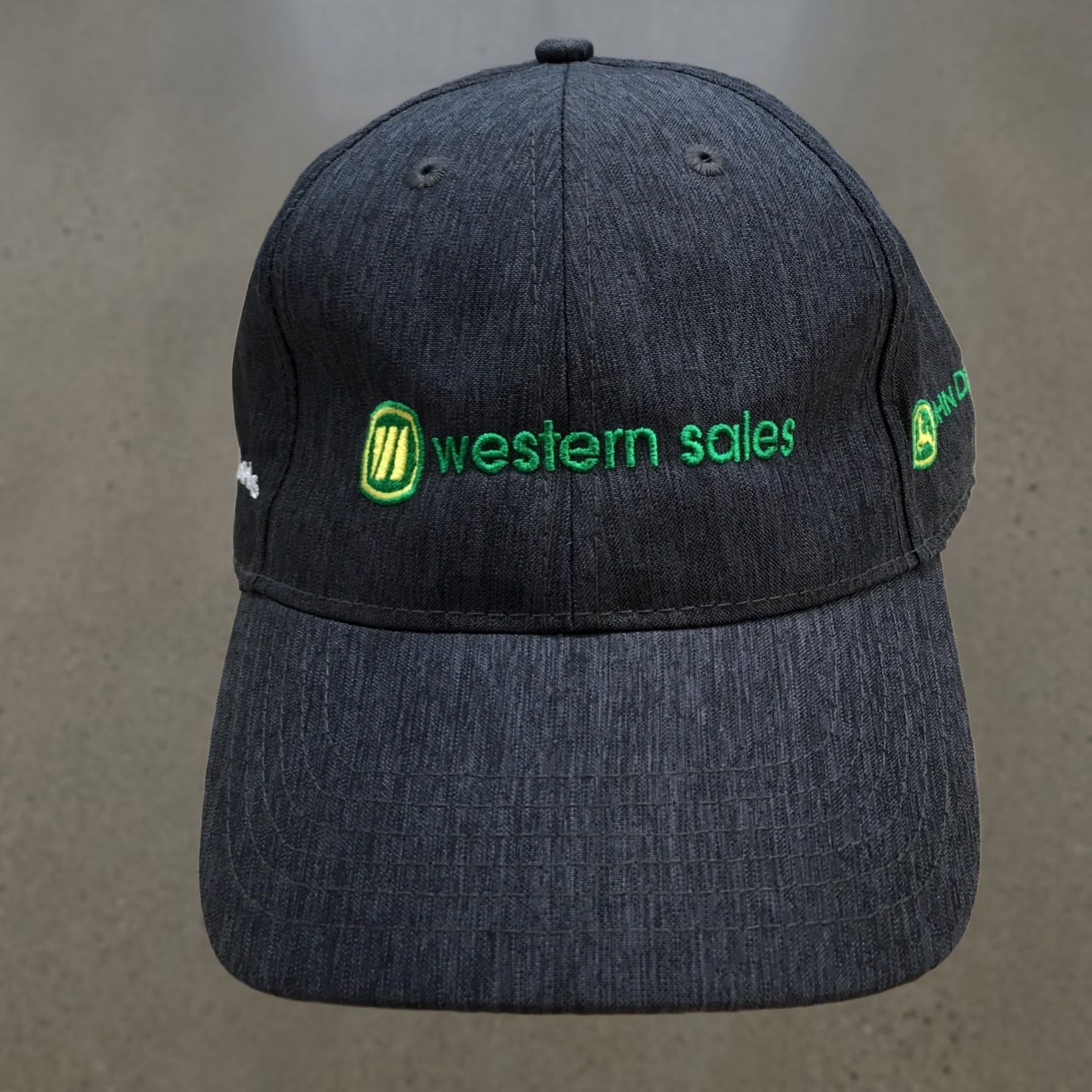 Vintage Fersten Worldwide Western Sales Baseball Cap Hat Mens One Size Grey Adjustable Embroidered Size ONE SIZE - 1 Thumbnail