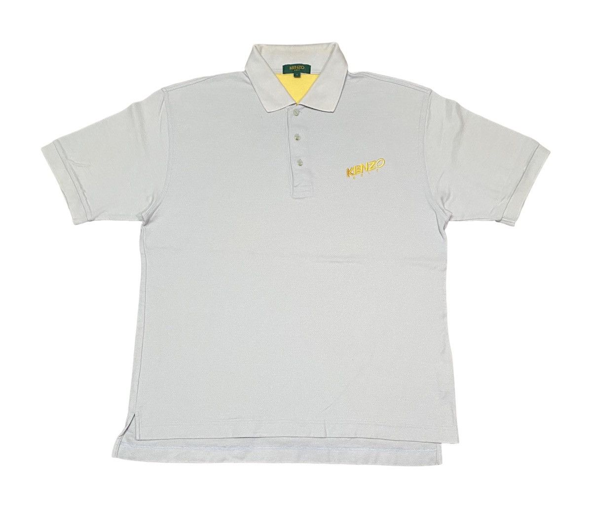 VINTAGE KENZO GOLF EMBROIDERY POLO T SHIRT