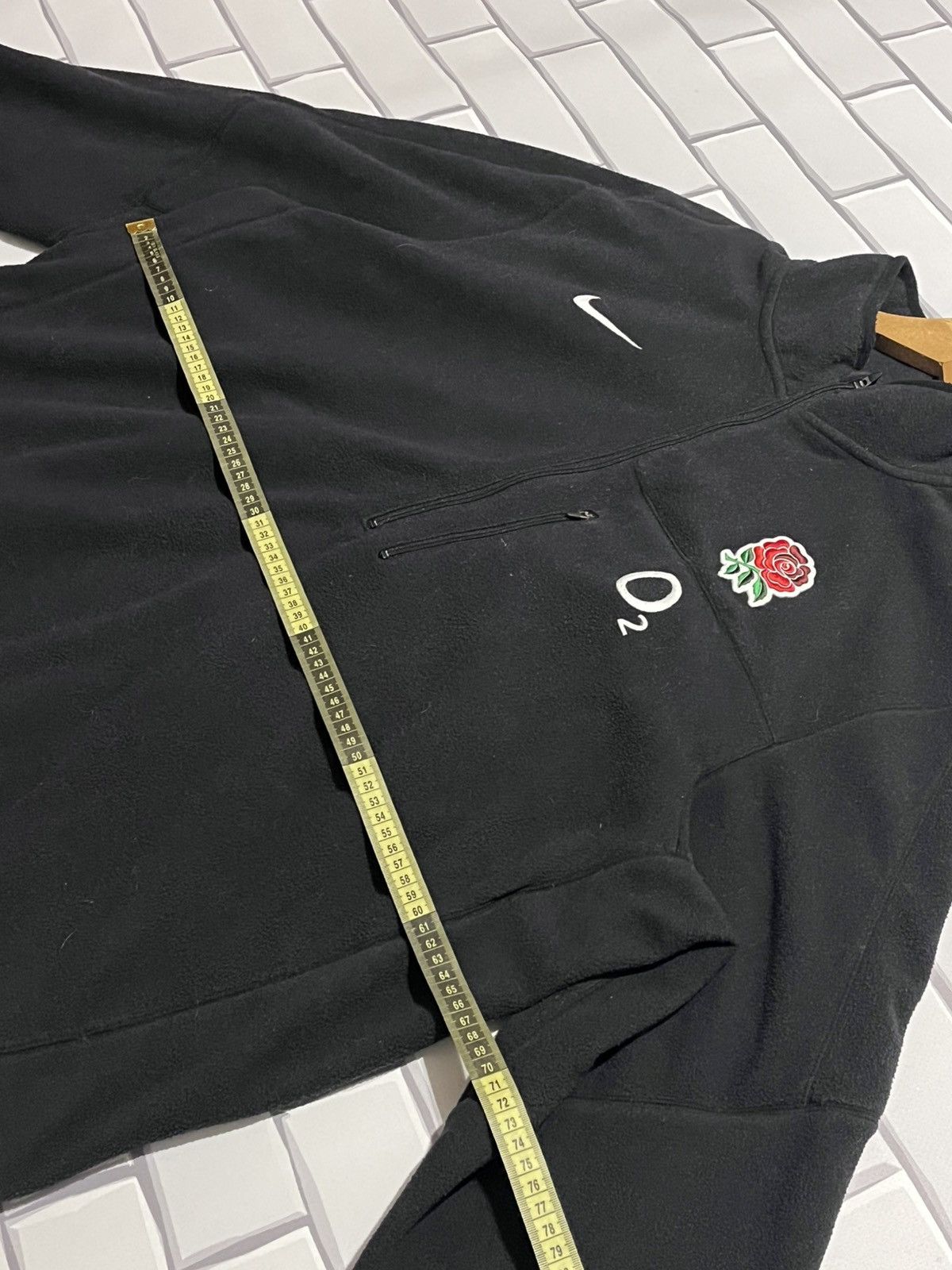 Nike Nike England Rugby O2 Fleece Pullover XXL Black Size US XXL / EU 58 / 5 - 10 Thumbnail