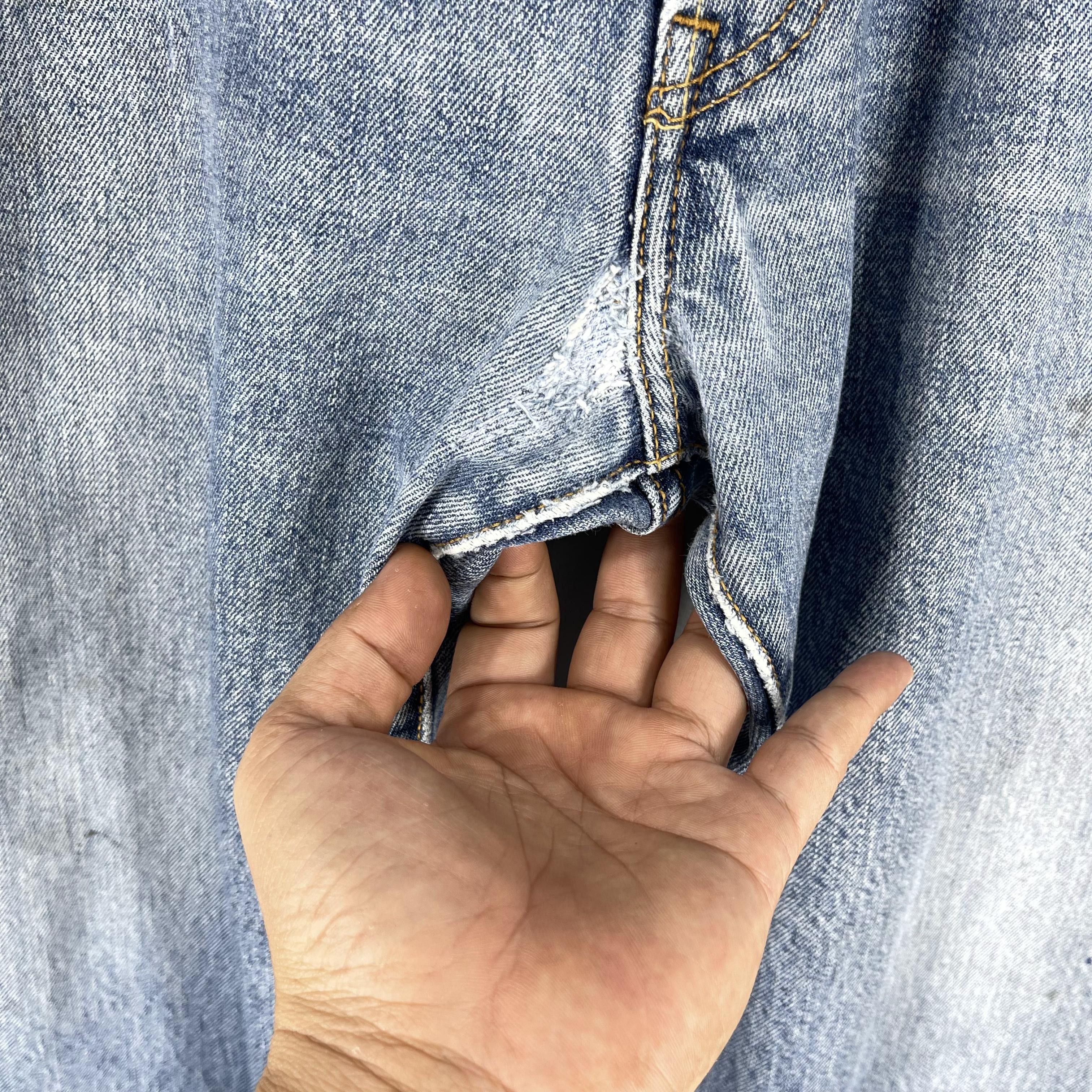 Levi's × Vintage W38 L34 Vintage Levis 501 Distressed Reinforced Dirty Jeans Size US 38 / EU 54 - 6 Thumbnail