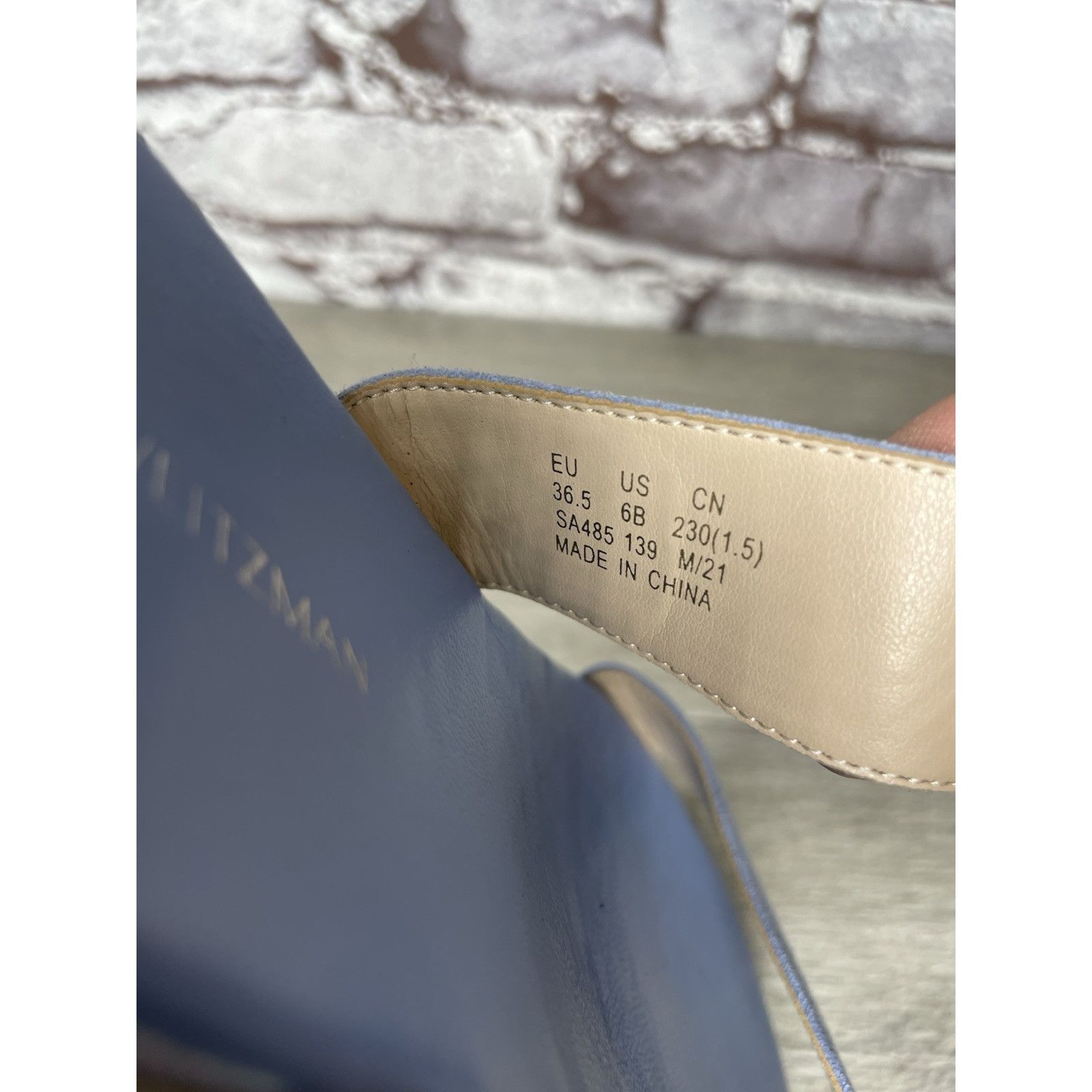 Stuart Weitzman Stuart Weitzman Periwinkle Blue Suede Leather Espadrille San Size US 6 / IT 36 - 11 Thumbnail