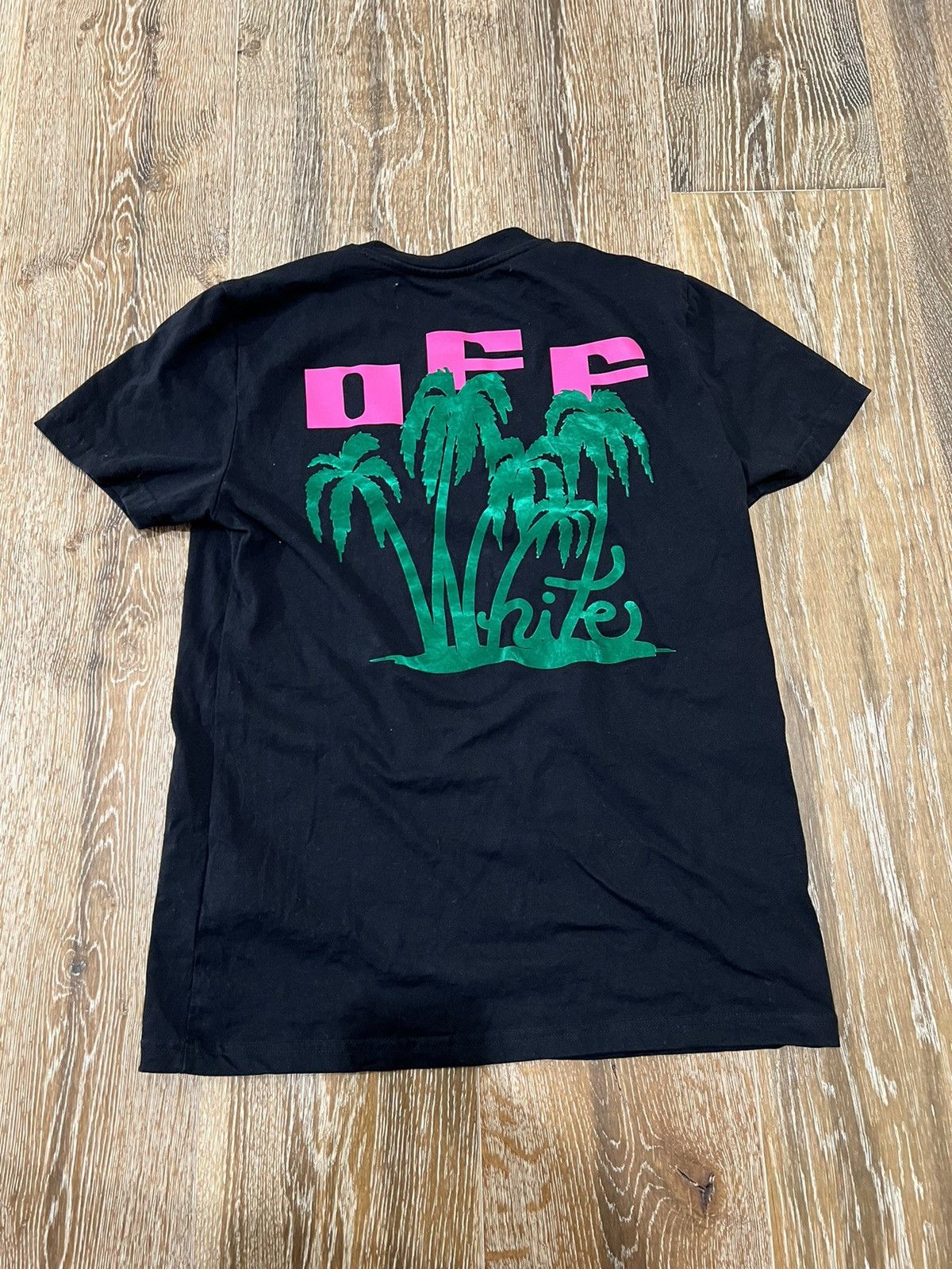 image of Off White No Doubt Spring Summer 2019 Tee in Black, Men's (Size Small)