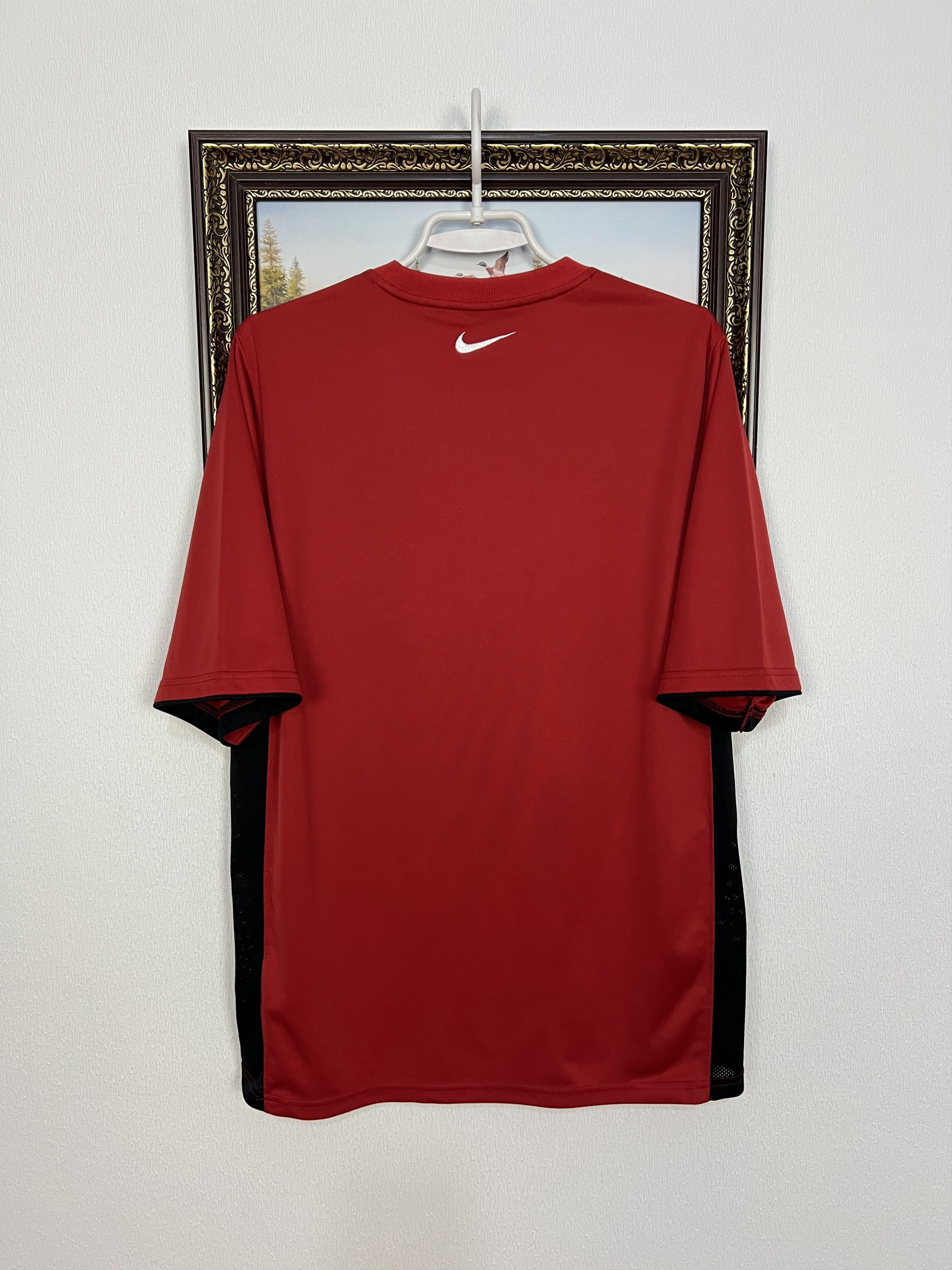 Nike Vintage Nike Lens Football Train Shirt Soccer Jersey Trikot Size US L / EU 52-54 / 3 - 7 Thumbnail