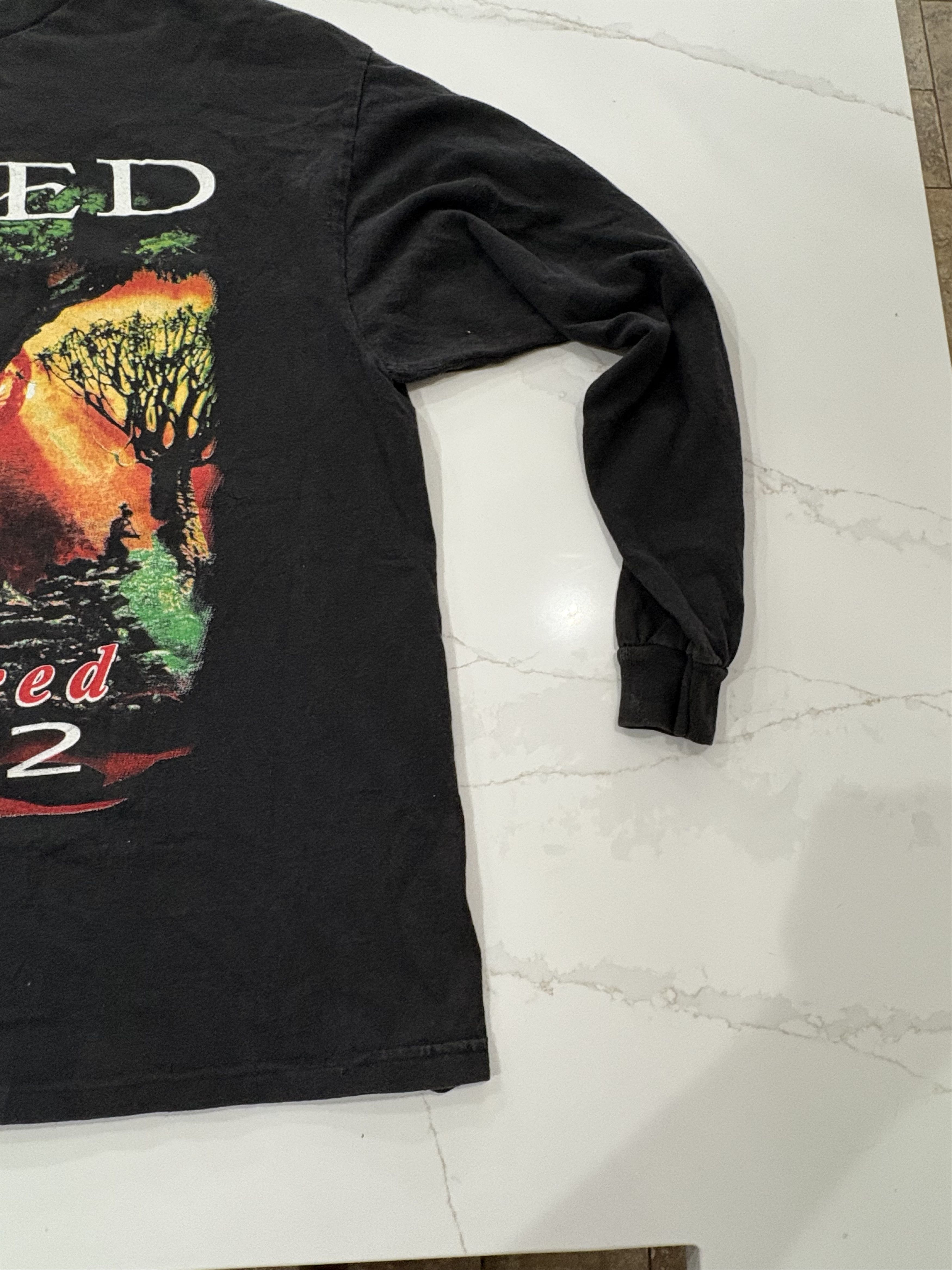 Band Tees × Delta × Vintage Vintage Creed 2002 Band Tour Long Sleeve Tee Size US XL / EU 56 / 4 - 4 Thumbnail