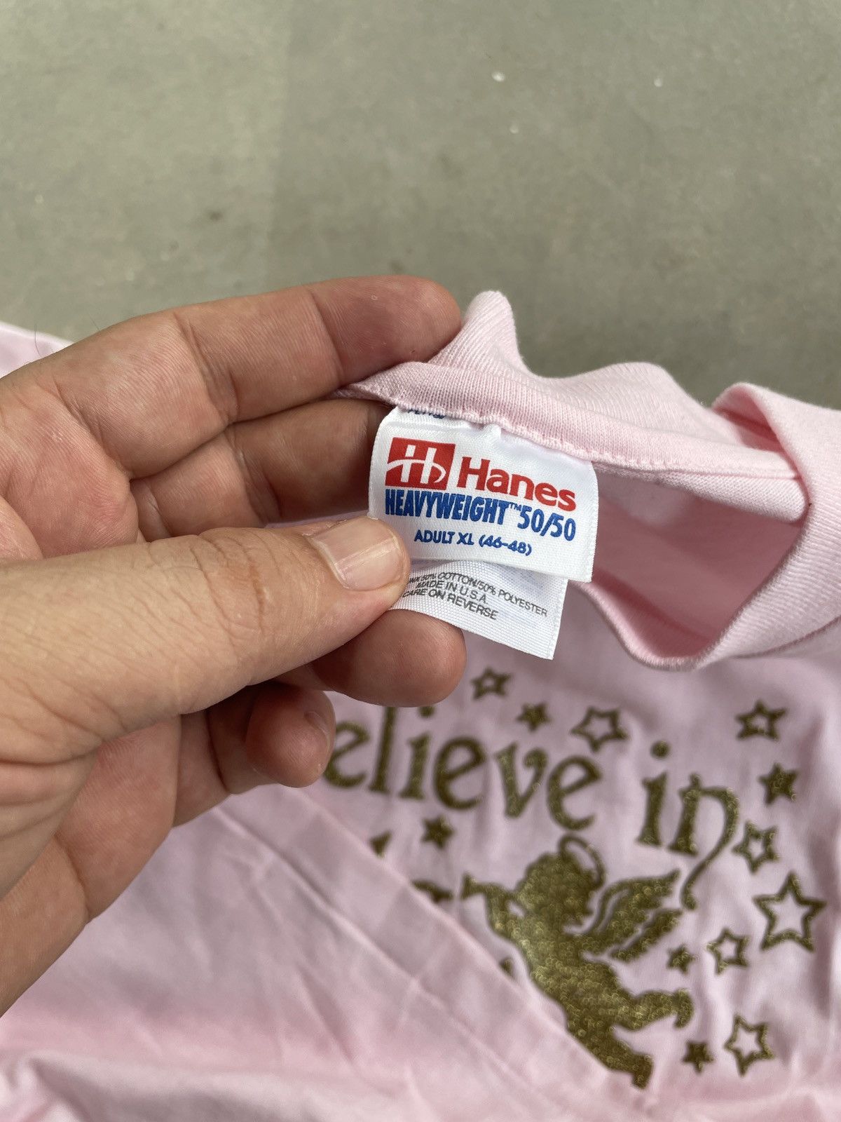 Guardian Angel × Vintage VINTAGE I BELIEVE IN ANGELS RELIGION TEE Size US XL / EU 56 / 4 - 5 Thumbnail