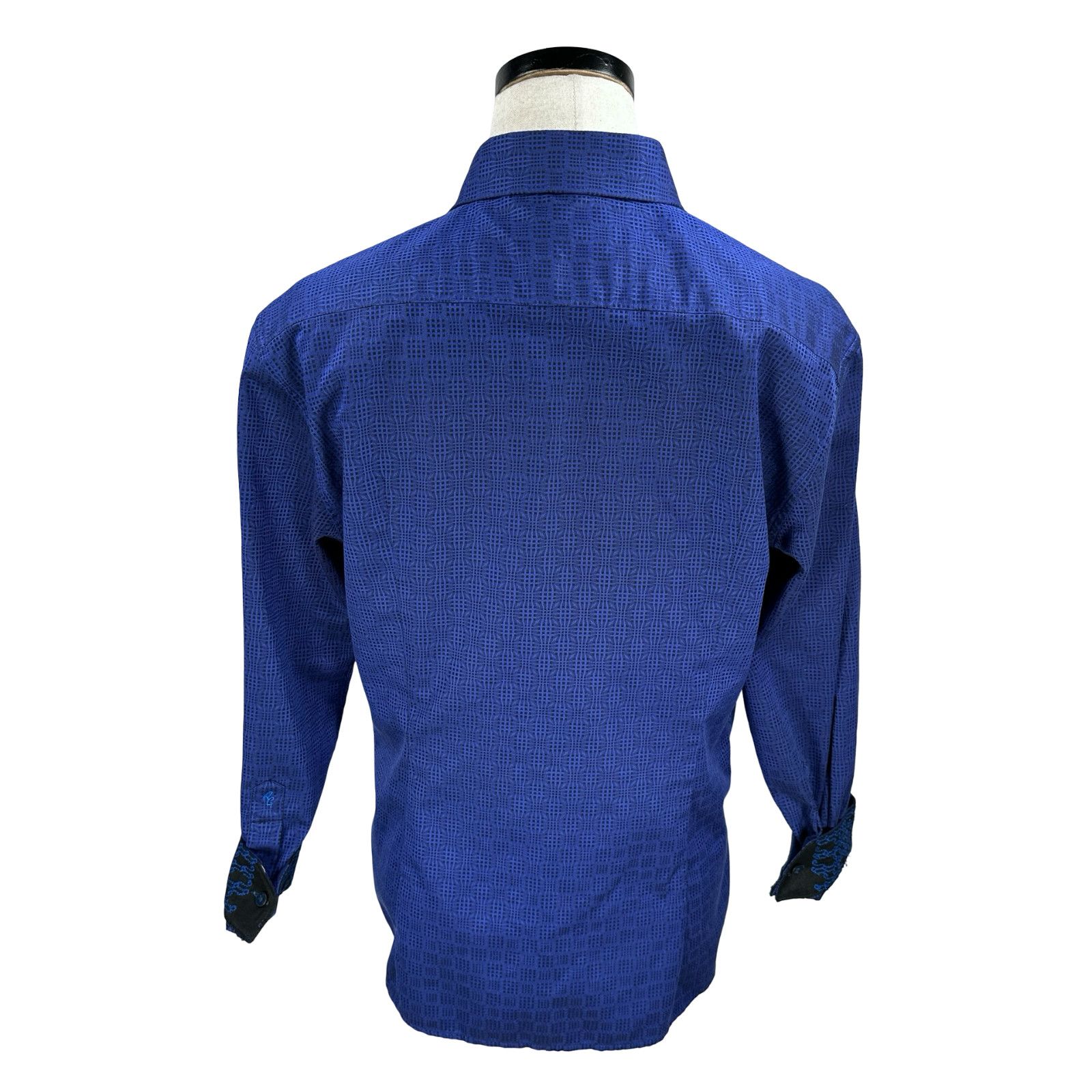 Robert Graham Robert Graham Shirt Men’s XL Blue Flip Cuff Tailored Fit Size US XL / EU 56 / 4 - 6 Thumbnail