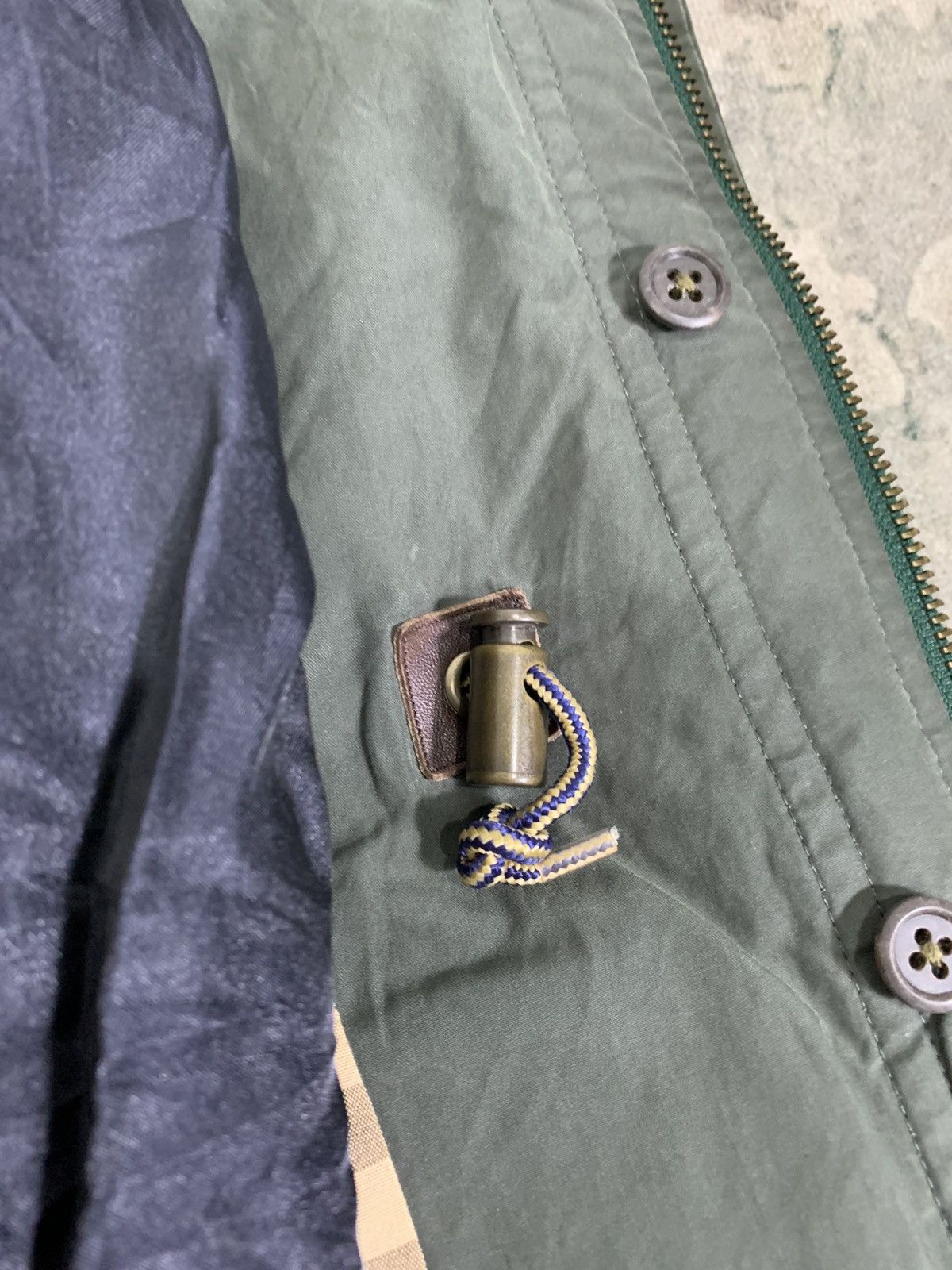 Burberry Vintage Green Army Parka Burberrys Jacket Size US M / EU 48-50 / 2 - 19 Thumbnail