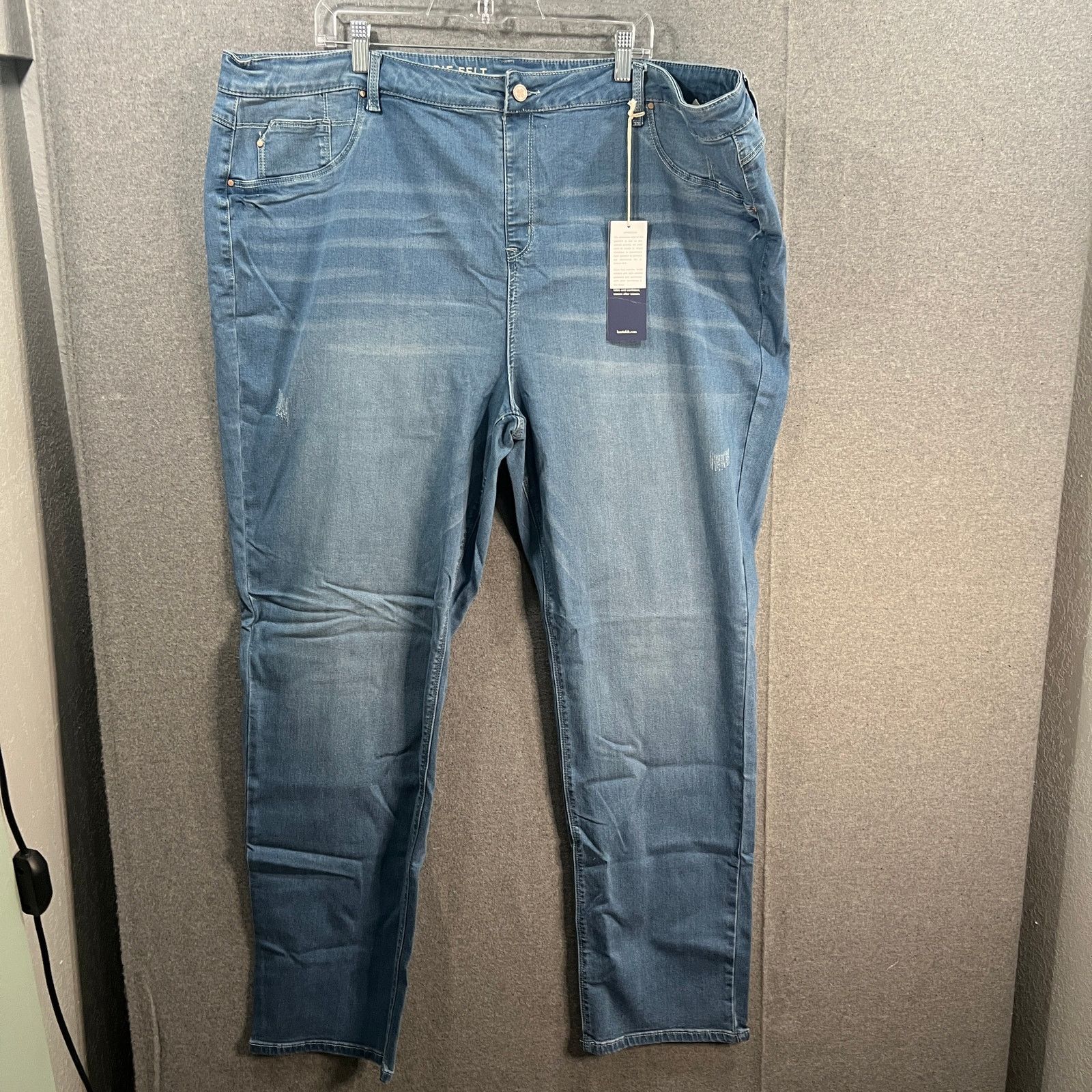 Other Laurie Felt Silky Denim The Easy Skinny Jeans - Indigo Light Size 42" / US 20 - 1 Thumbnail