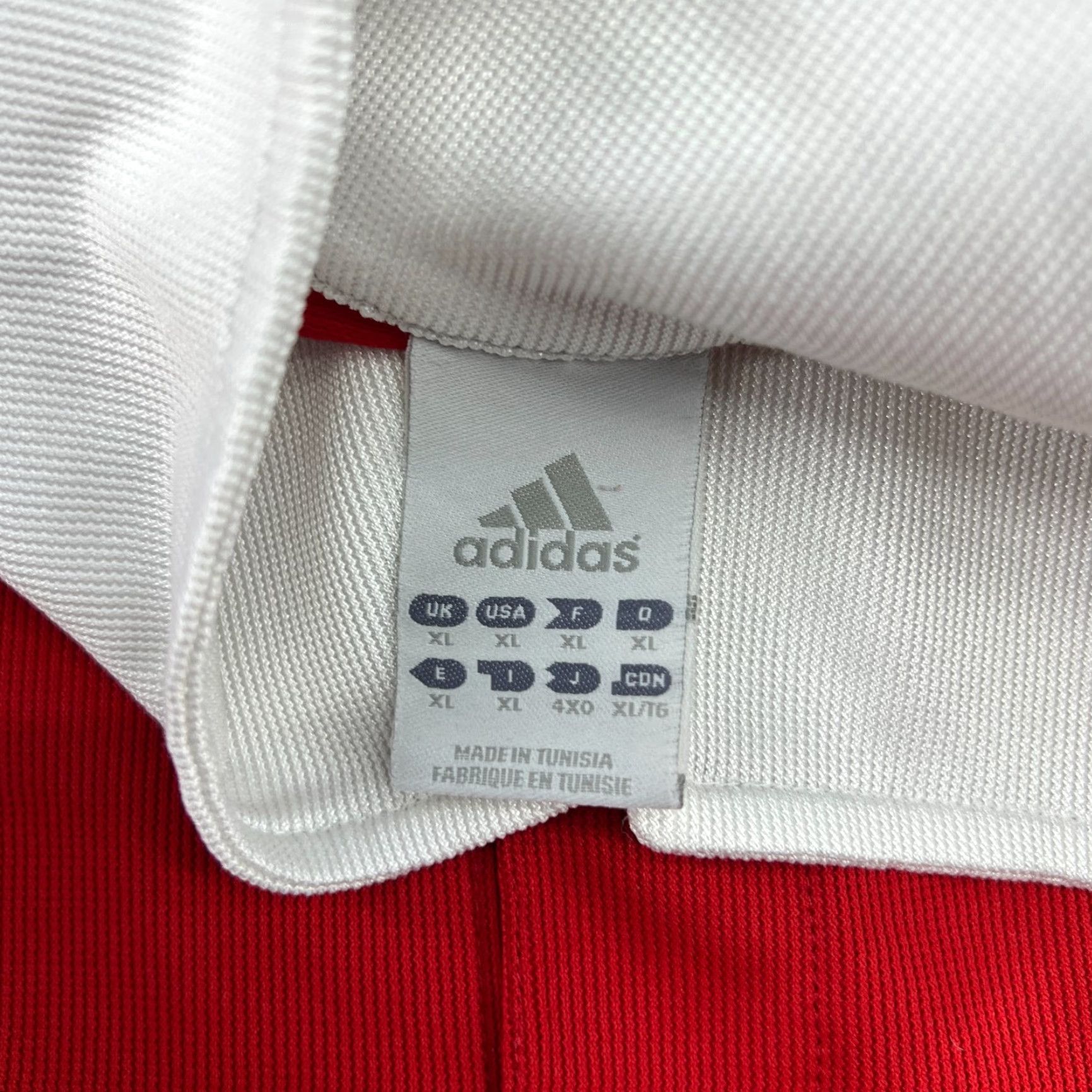 Adidas adidas Bayern Munich Jersey Football Mens XL Red Short Sleeve T-Shirt 2005 2006 Home Schweinsteiger Team Jersey Mens Size US XL / EU 56 / 4 - 7 Thumbnail