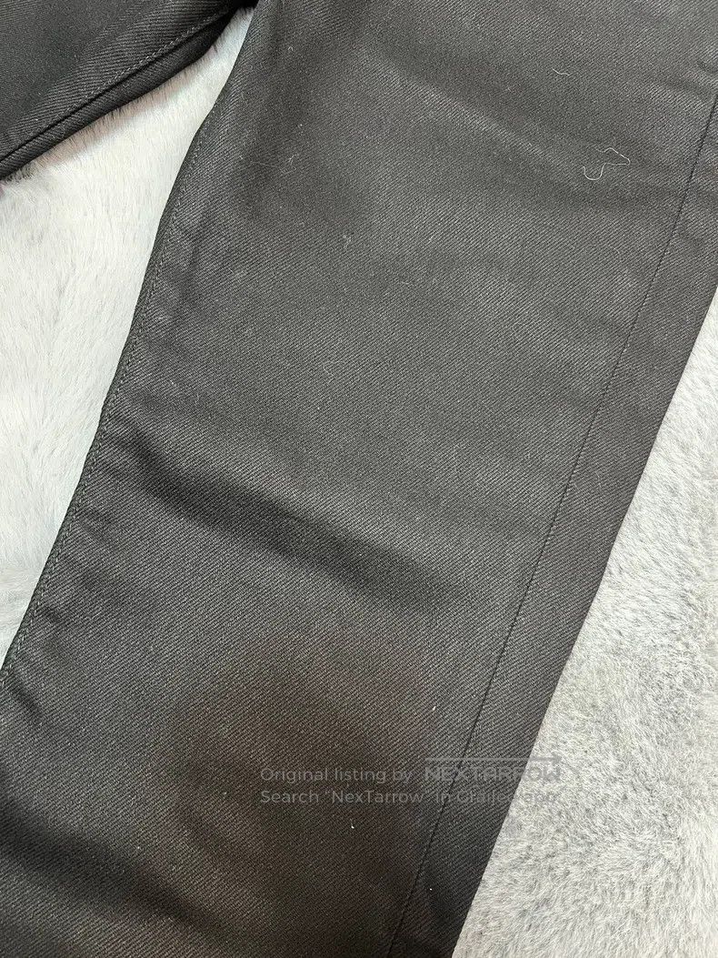 Celine CELINE Black Frayed Flared Jeans Size US 27 - 5 Thumbnail
