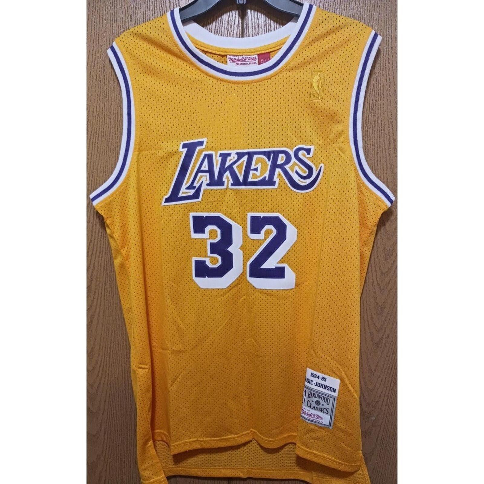 Mitchell & Ness Magic Johnson (Mitchell/Ness)-(Lakers)-(1984-85)-$100 Size ONE SIZE - 1 Thumbnail
