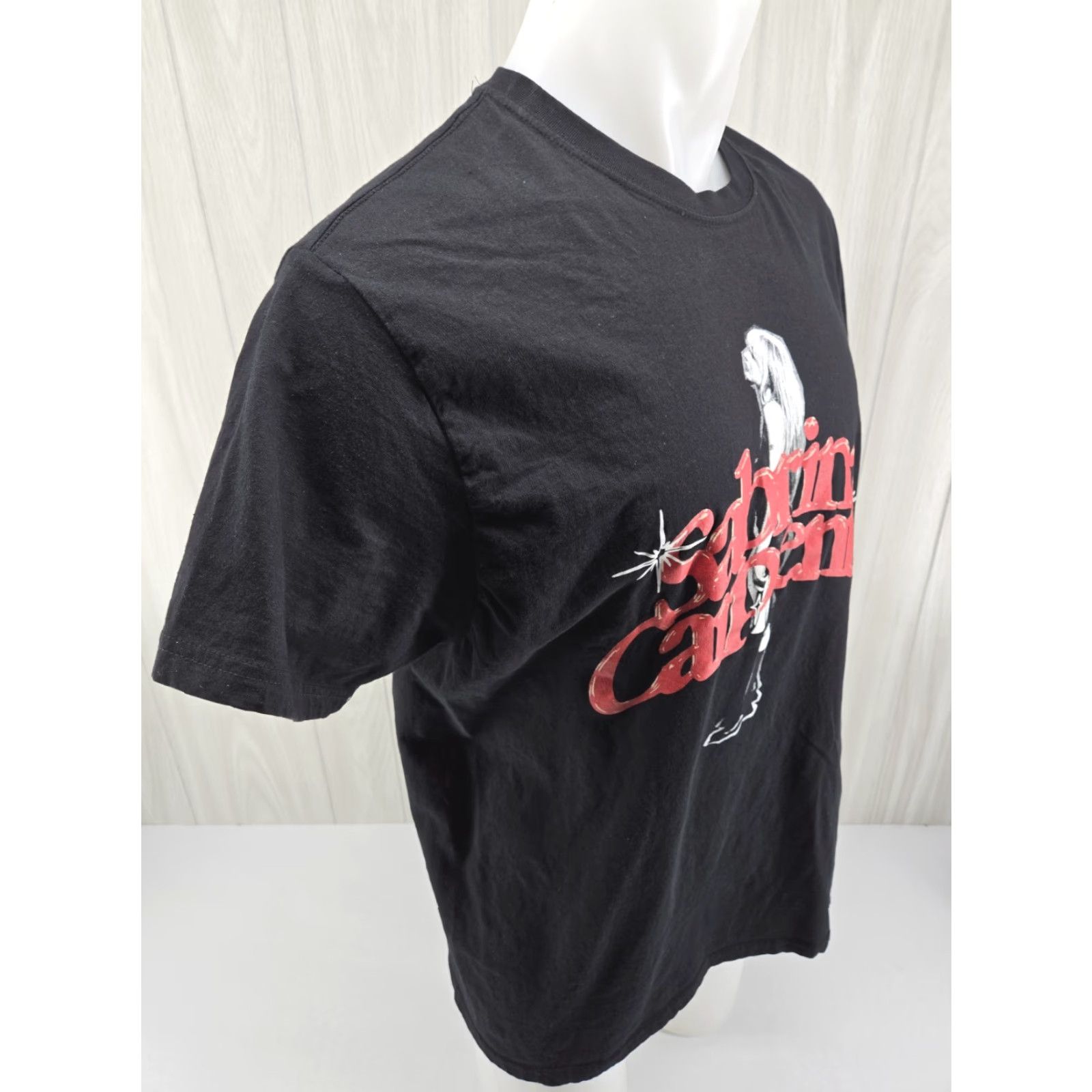 Vintage VINTAGE Sabrina Carpenter Shirt 2XL Black T-Shirt Men Music Tour Merch Short Sleeve Logo Official 2000s? Size US XXL / EU 58 / 5 - 6 Thumbnail