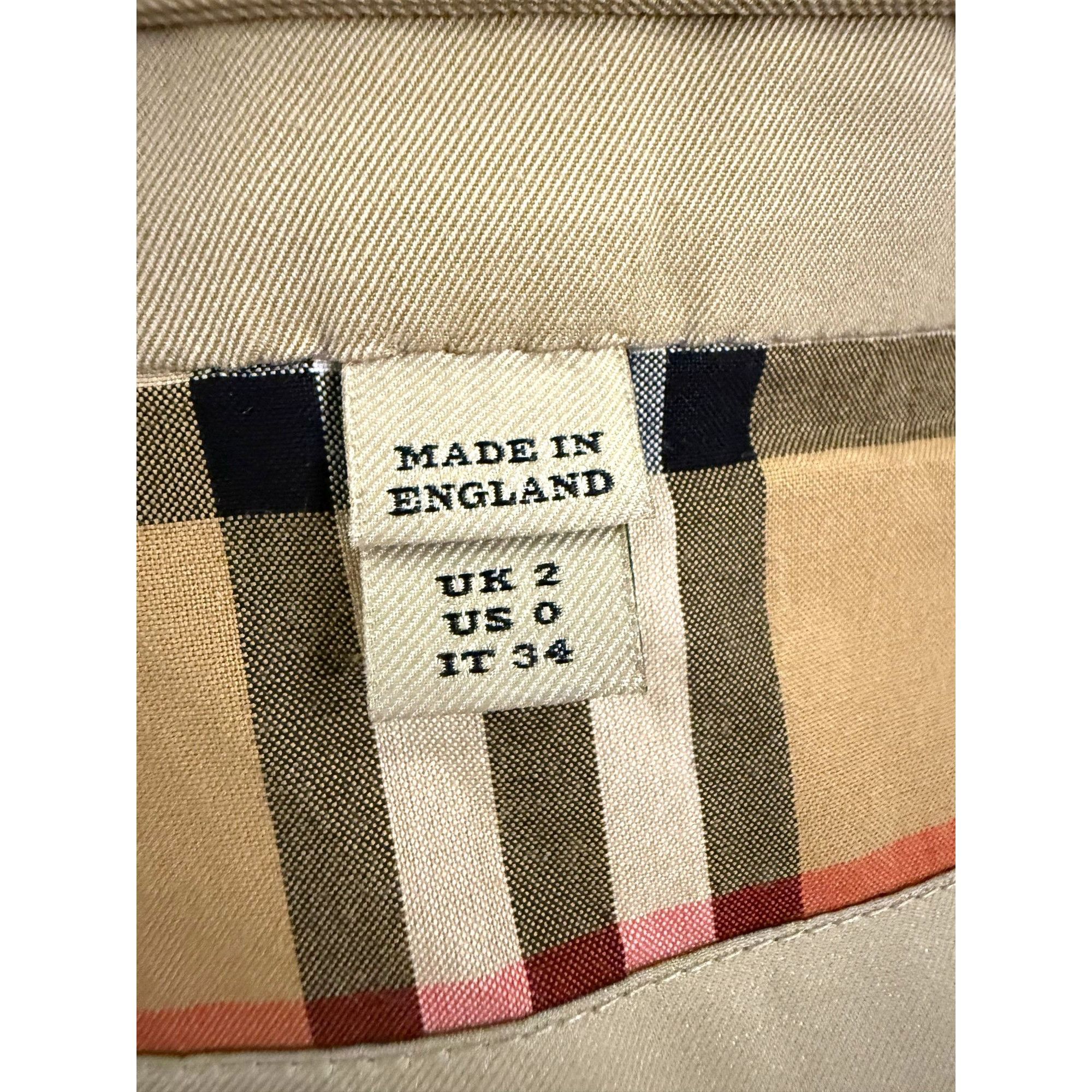 Burberry Burberry The Westminster Long Trench Coat Beige Cotton Women Size XS / US 0-2 / IT 36-38 - 6 Thumbnail
