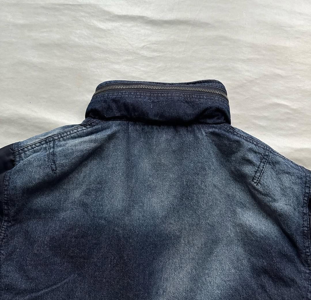 Other |n The Attic Washed Bomber Denim Jacket Size US L / EU 52-54 / 3 - 5 Thumbnail
