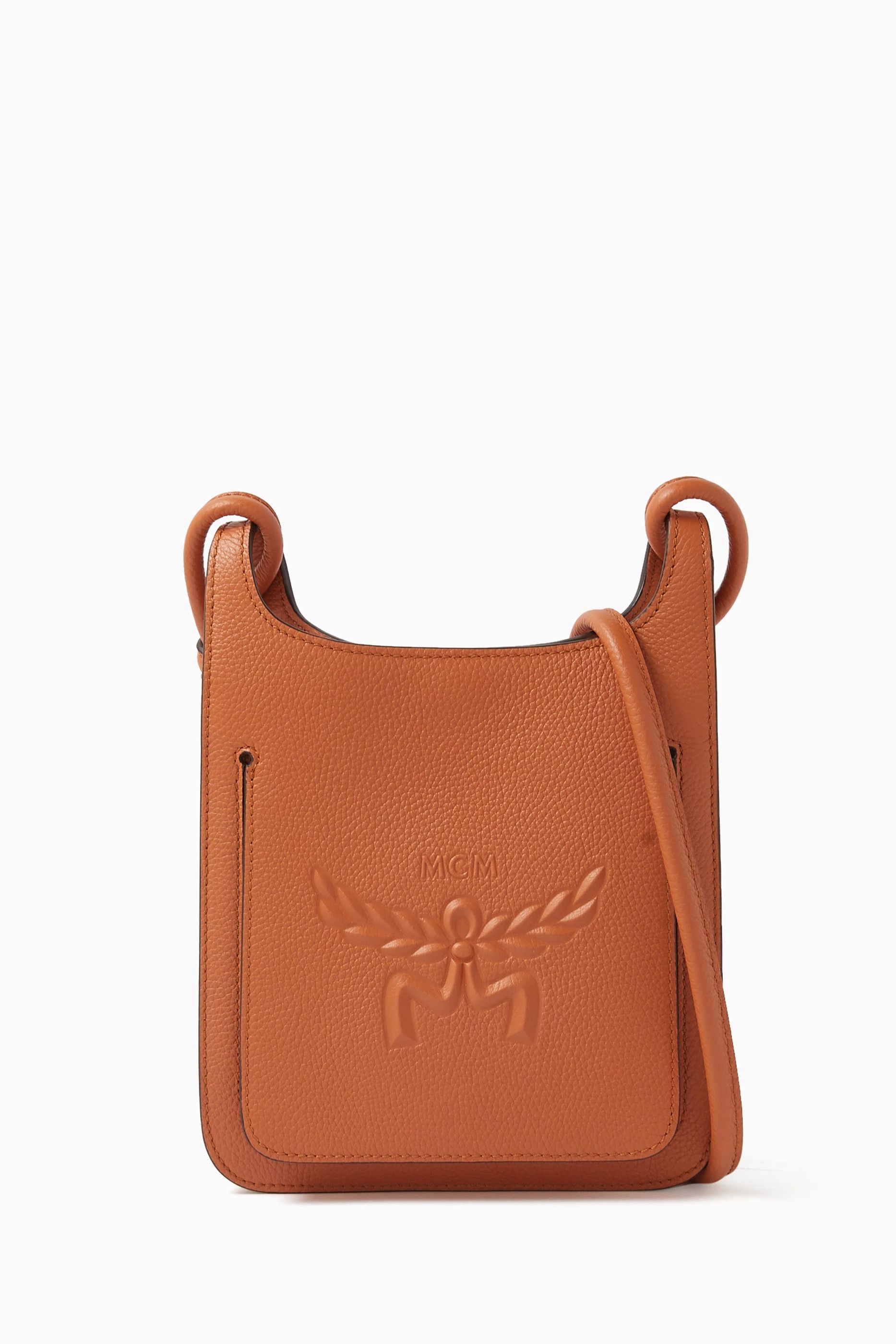 MCM o1mt1gz0325 Size: OS / Hobo Mini Bag in Brown Size ONE SIZE - 5 Thumbnail
