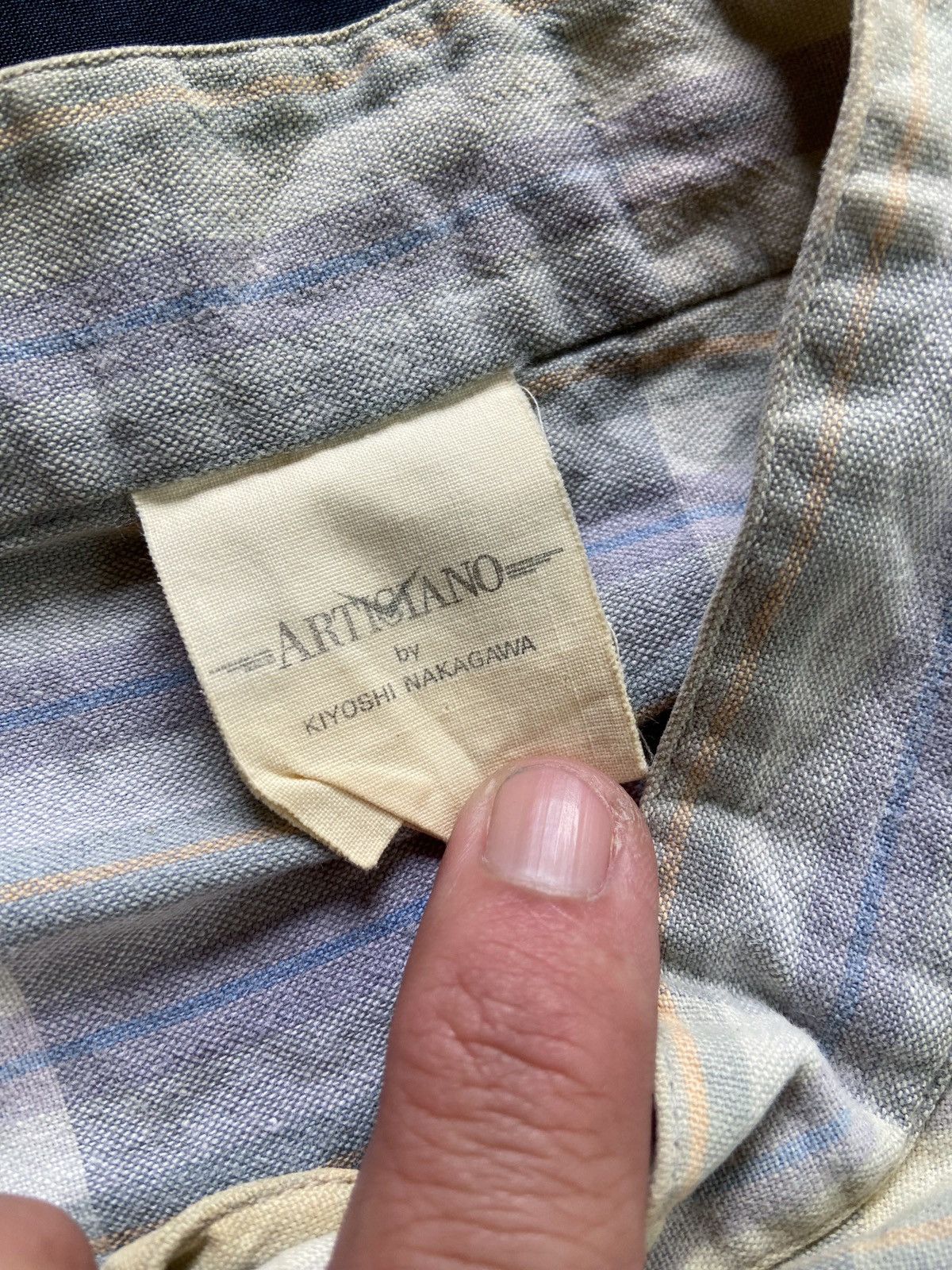 Le Grande Bleu (L.G.B.) ARTICIANO KIYOSHI NAKAGAWA BUTTON DOWN SHIRT Size US L / EU 52-54 / 3 - 9 Thumbnail