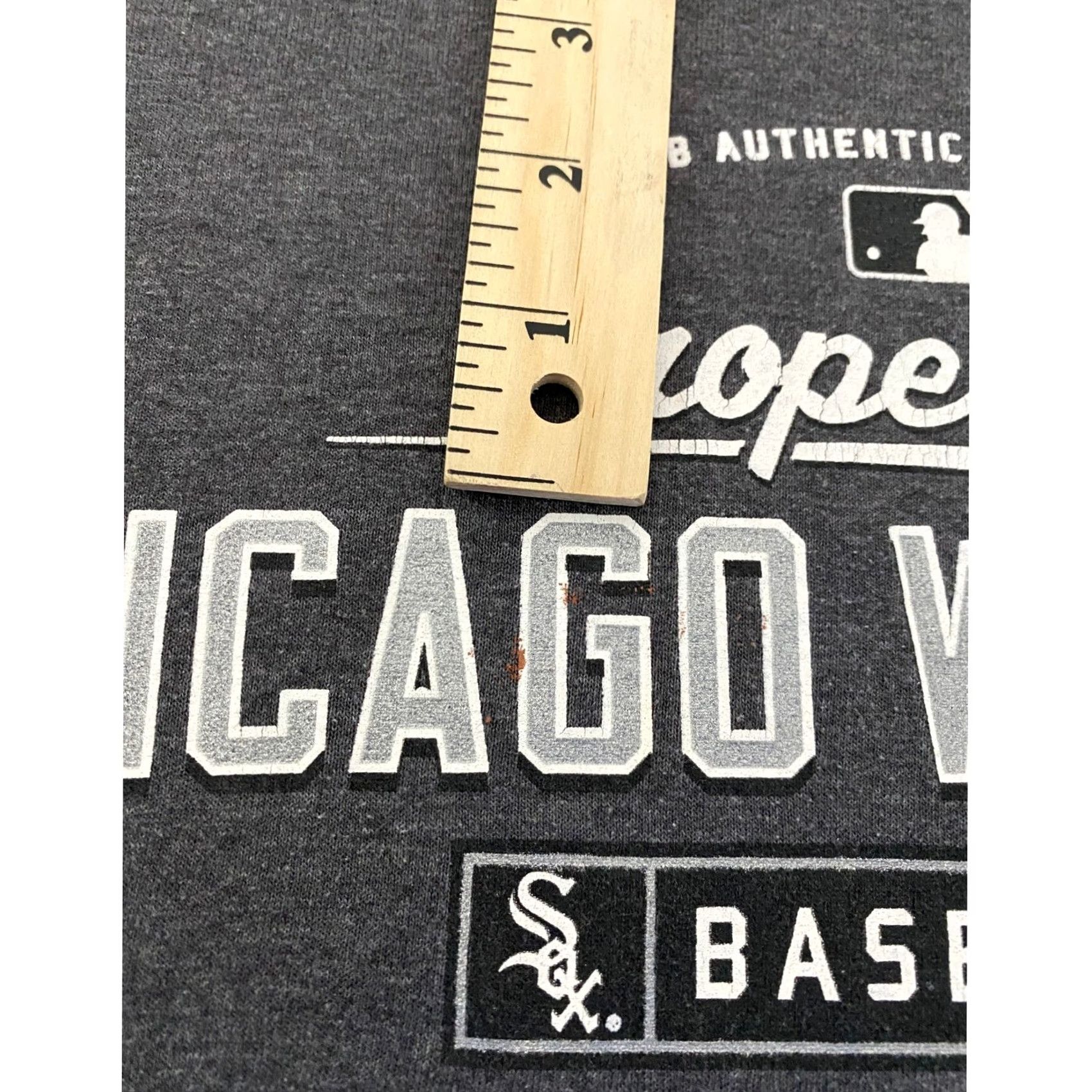 MLB Majestic Chicago White Sox MLB Authentic Long Sleeve Shirt Mens L Gray Size US L / EU 52-54 / 3 - 2 Thumbnail