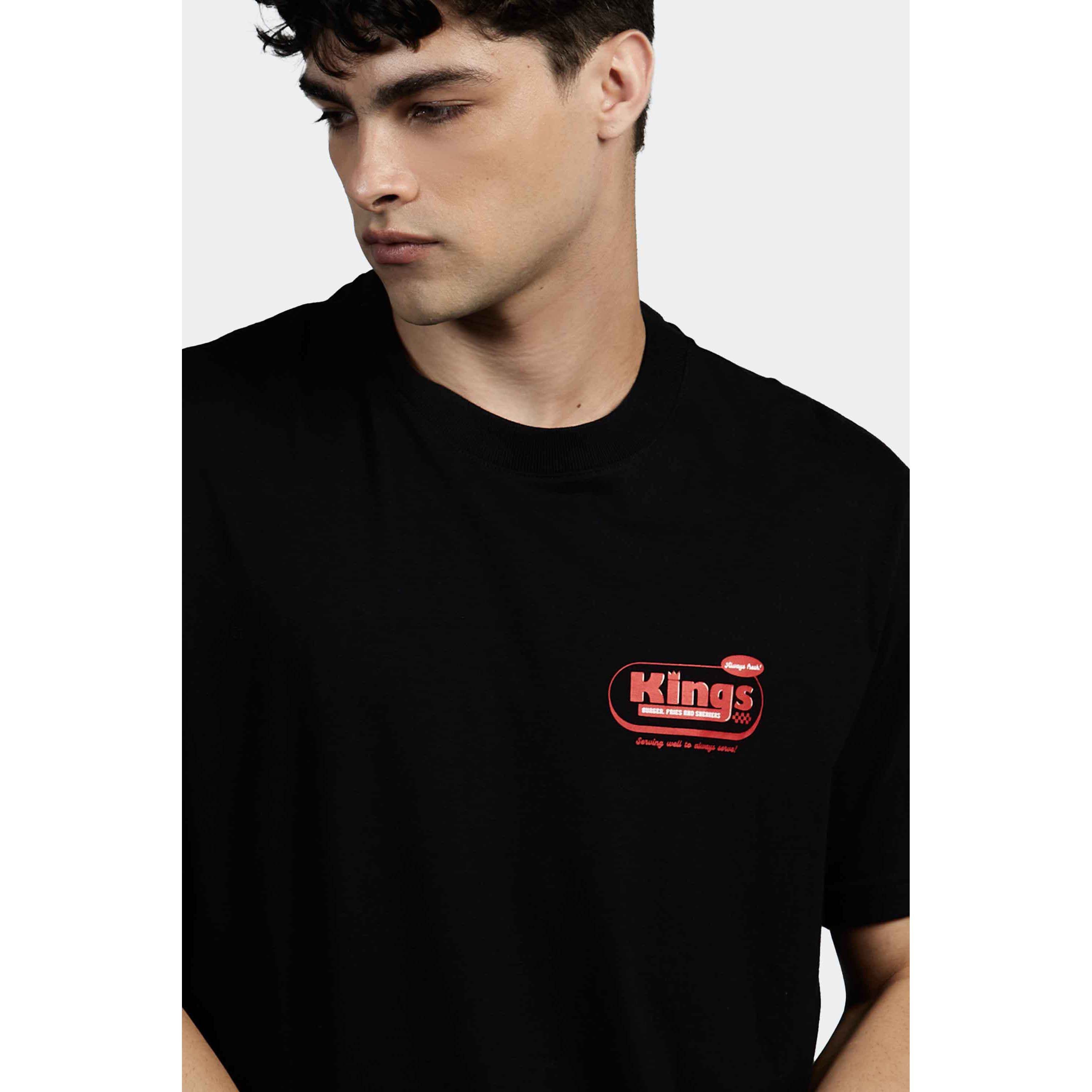 Other KINGS BURGER GRAPHIC TEE BLACK (Size:L;) Size US M / EU 48-50 / 2 - 1 Preview