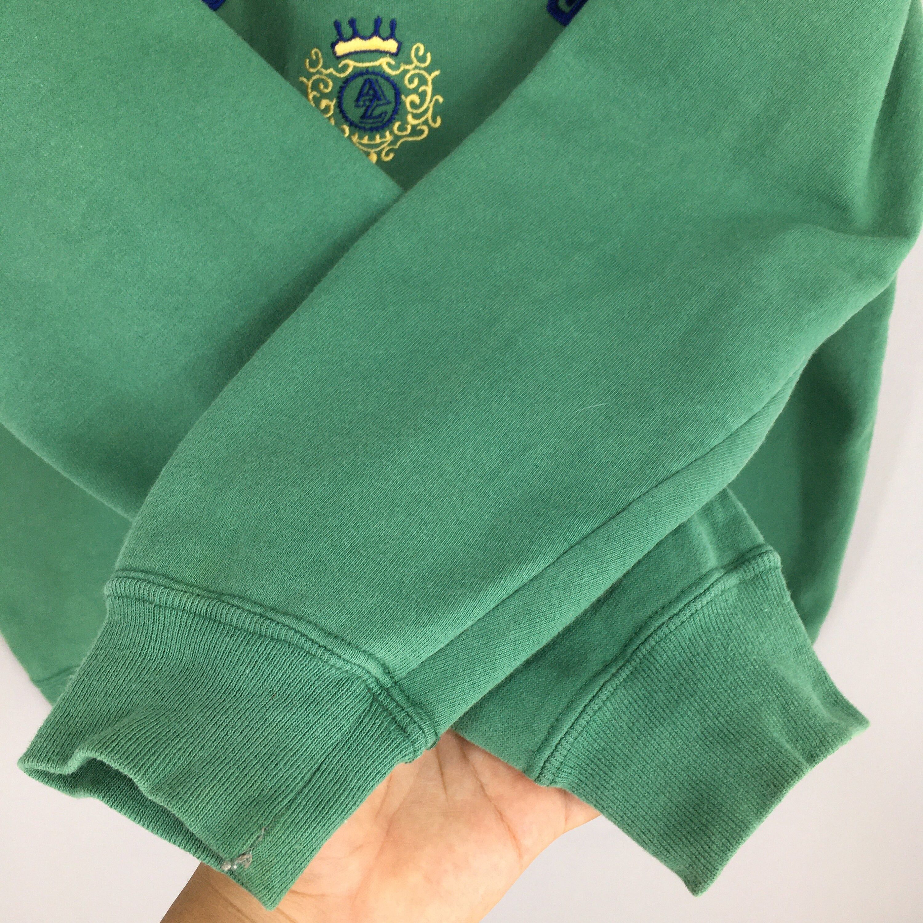 Arizona Jean Co. Vintage 90s Arizona Jeans U.S.A Green Sweatshirt Medium Size US M / EU 48-50 / 2 - 6 Thumbnail