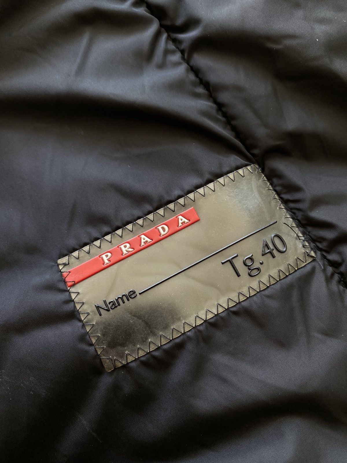 Prada Prada Vintage W’s Nylon & Wool Down Jacket Size S / US 4 / IT 40 - 4 Thumbnail