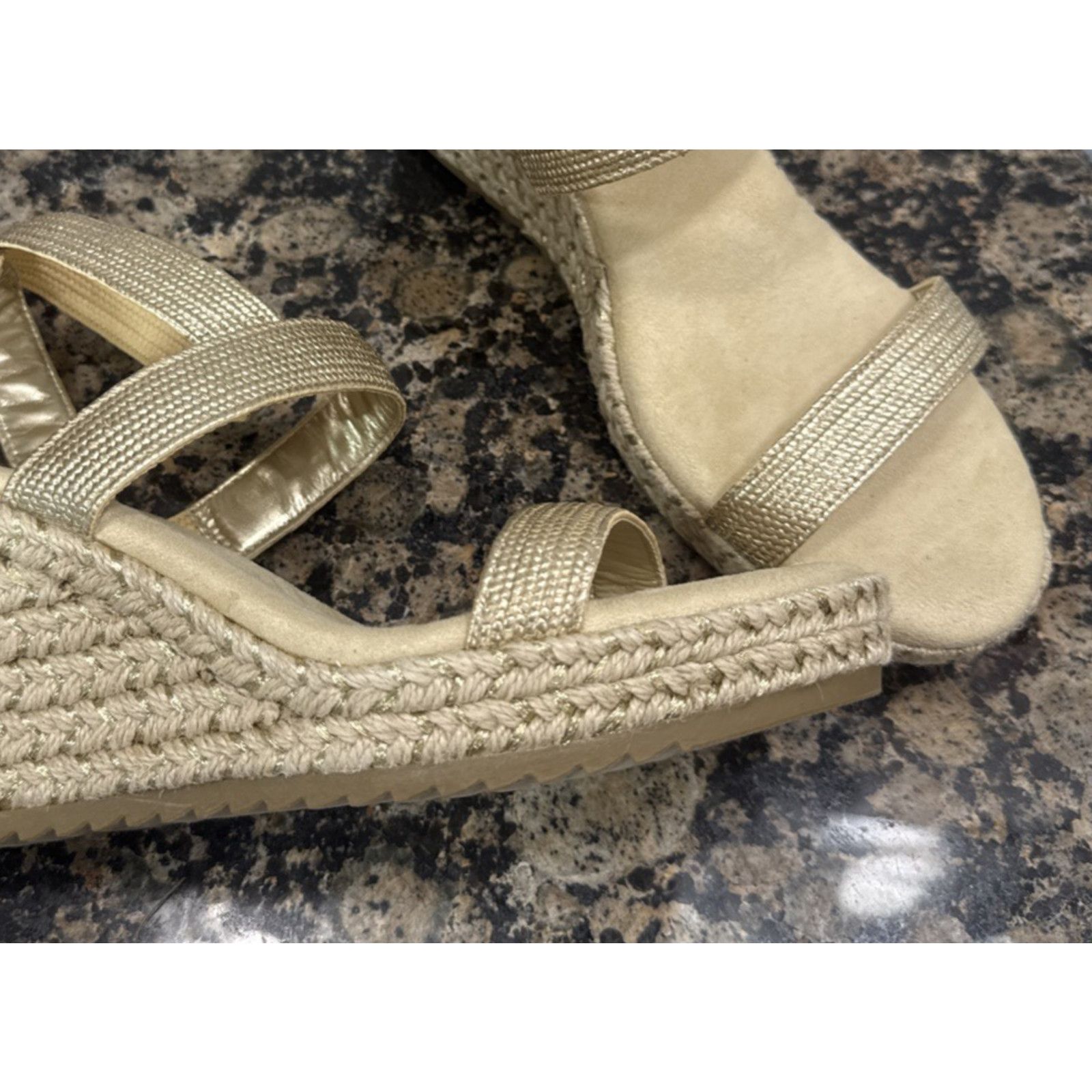 Anne Klein Anne Klein Espadrilles Sandal Wo’s Size 8.5M Size US 8.5 / IT 38.5 - 12 Thumbnail