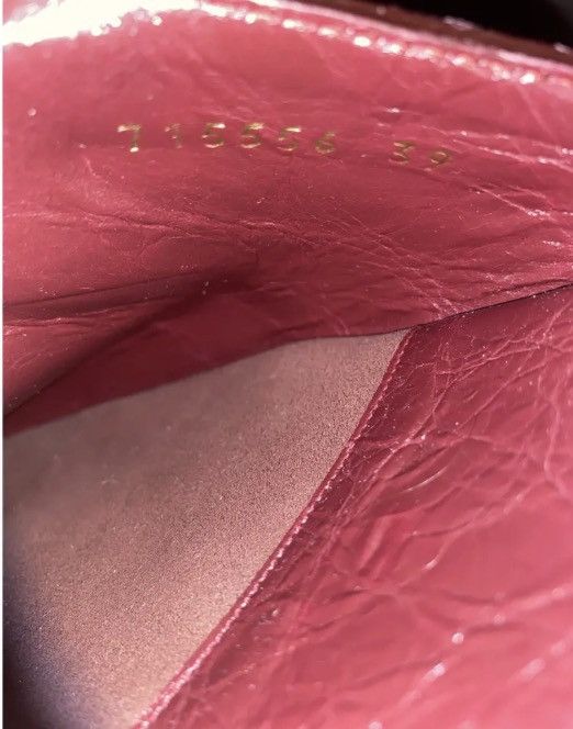 Balenciaga Balenciaga Burgundy Leather Mules Size US 9 / IT 39 - 7 Thumbnail