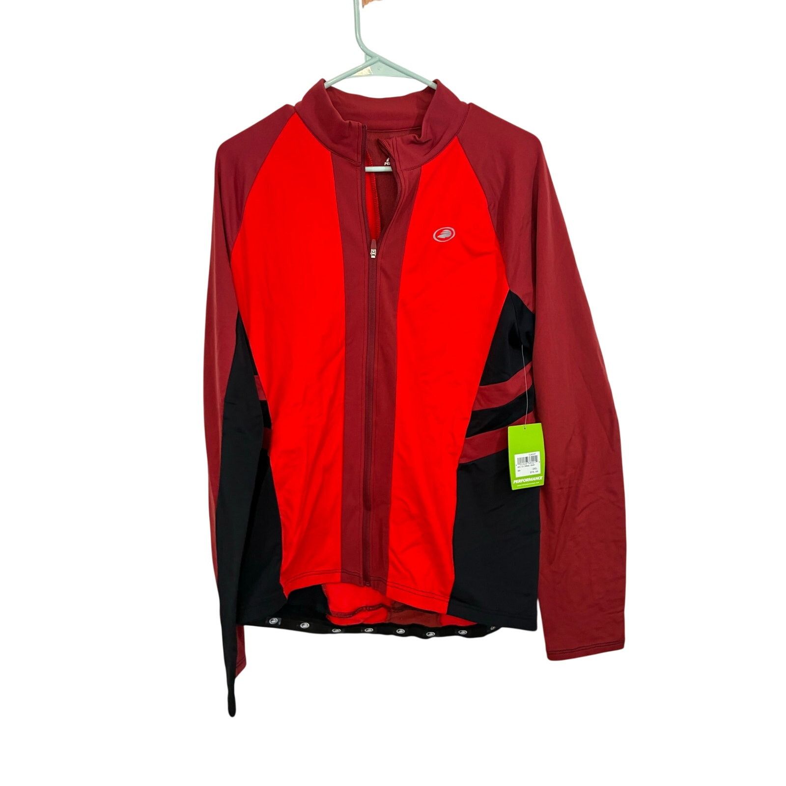 Other Performance Cycling Jacket Mens XXL Red Black Zip Size US XXL / EU 58 / 5 - 1 Thumbnail