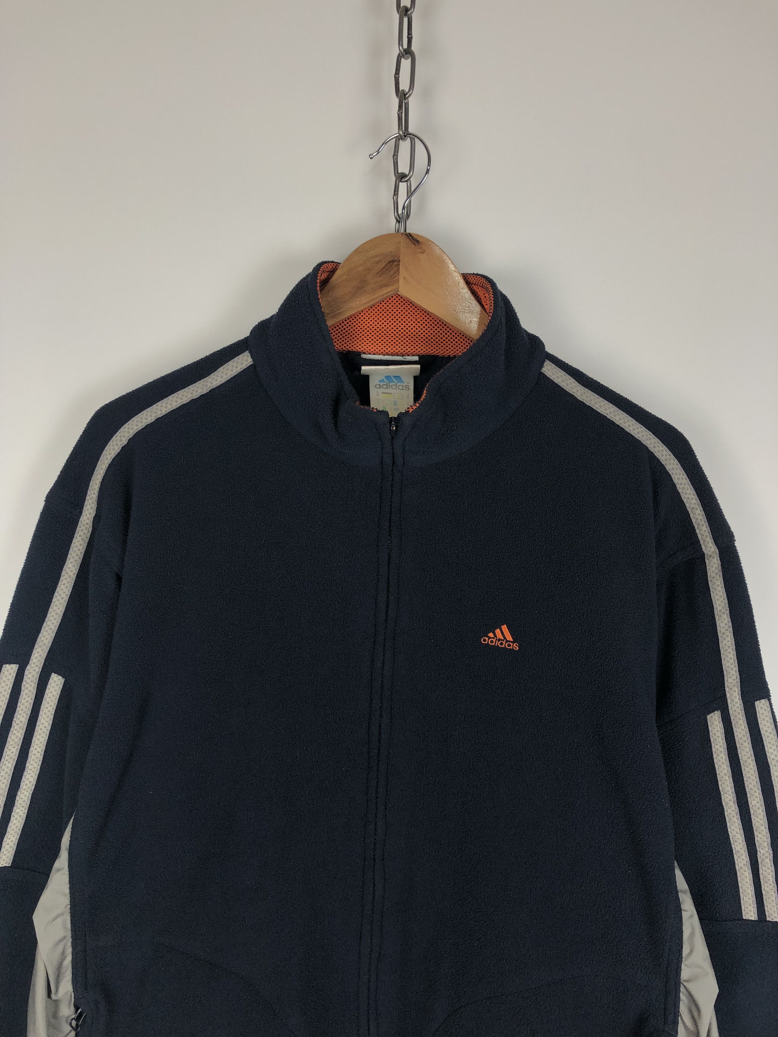 Adidas Adidas Vintage Fleece Jacket Zip size M Size US M / EU 48-50 / 2 - 2 Thumbnail