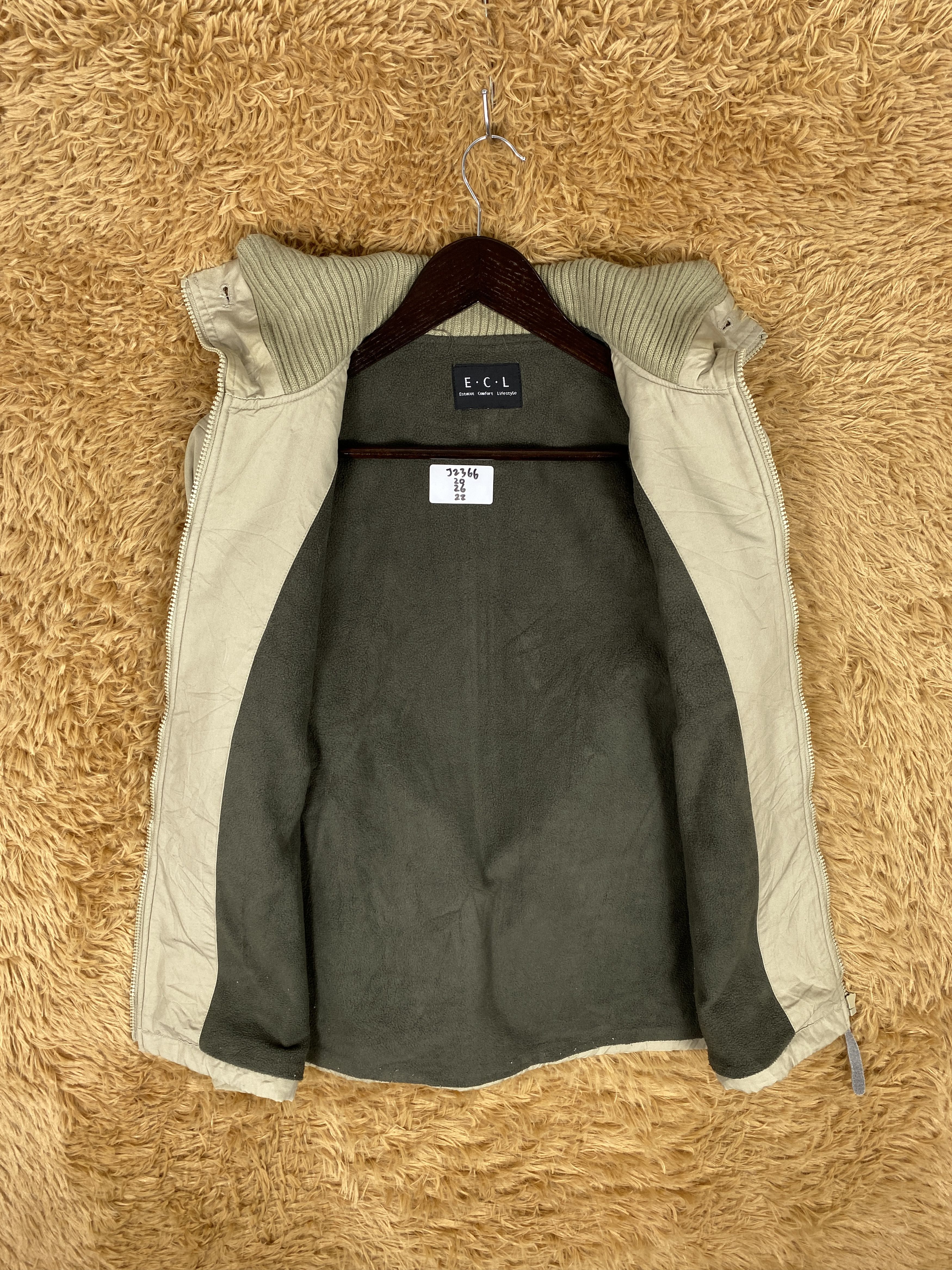 Japanese Brand Vintage E.C.L Fleece Lining Jacket J2366 Size US S / EU 44-46 / 1 - 7 Thumbnail
