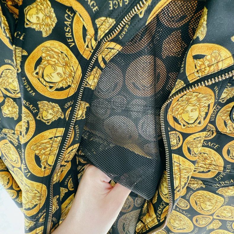Versace Versace Trench coat jacket Size US L / EU 52-54 / 3 - 3 Thumbnail