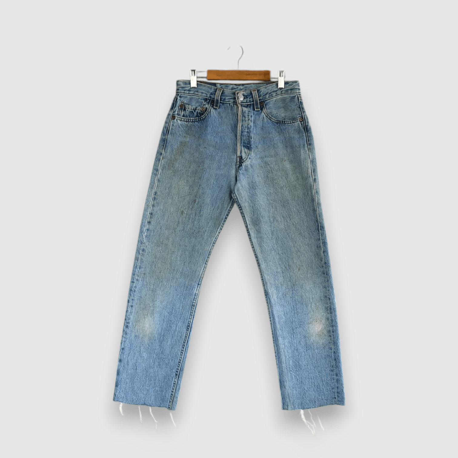 Levi's Vintage Levis 501 Jeans Dirty Levi's Faded Stone Wash Denim Size 26" / US 2 / IT 38 - 1 Thumbnail