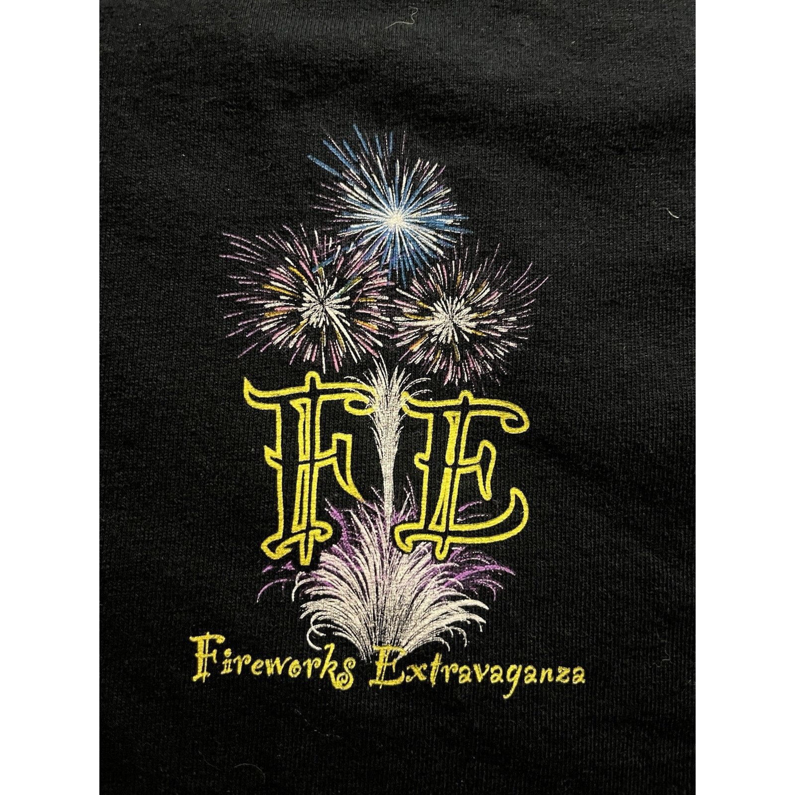 Gildan Fireworks Extravaganza Gildan Black Graphic Tee Men’s Size L Size US L / EU 52-54 / 3 - 6 Thumbnail