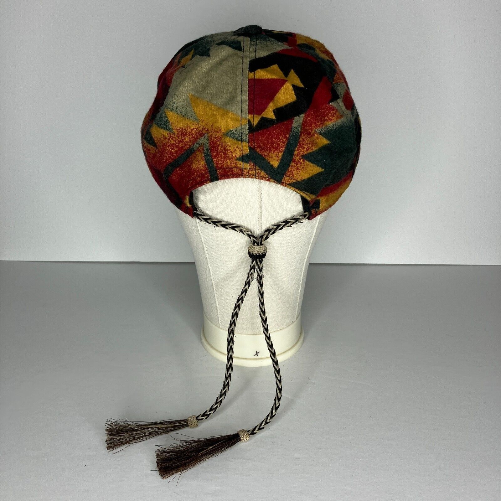 Other Vintage Bull Rider Cowboy Southwest Aztec Adjustable Hat Size ONE SIZE - 5 Thumbnail