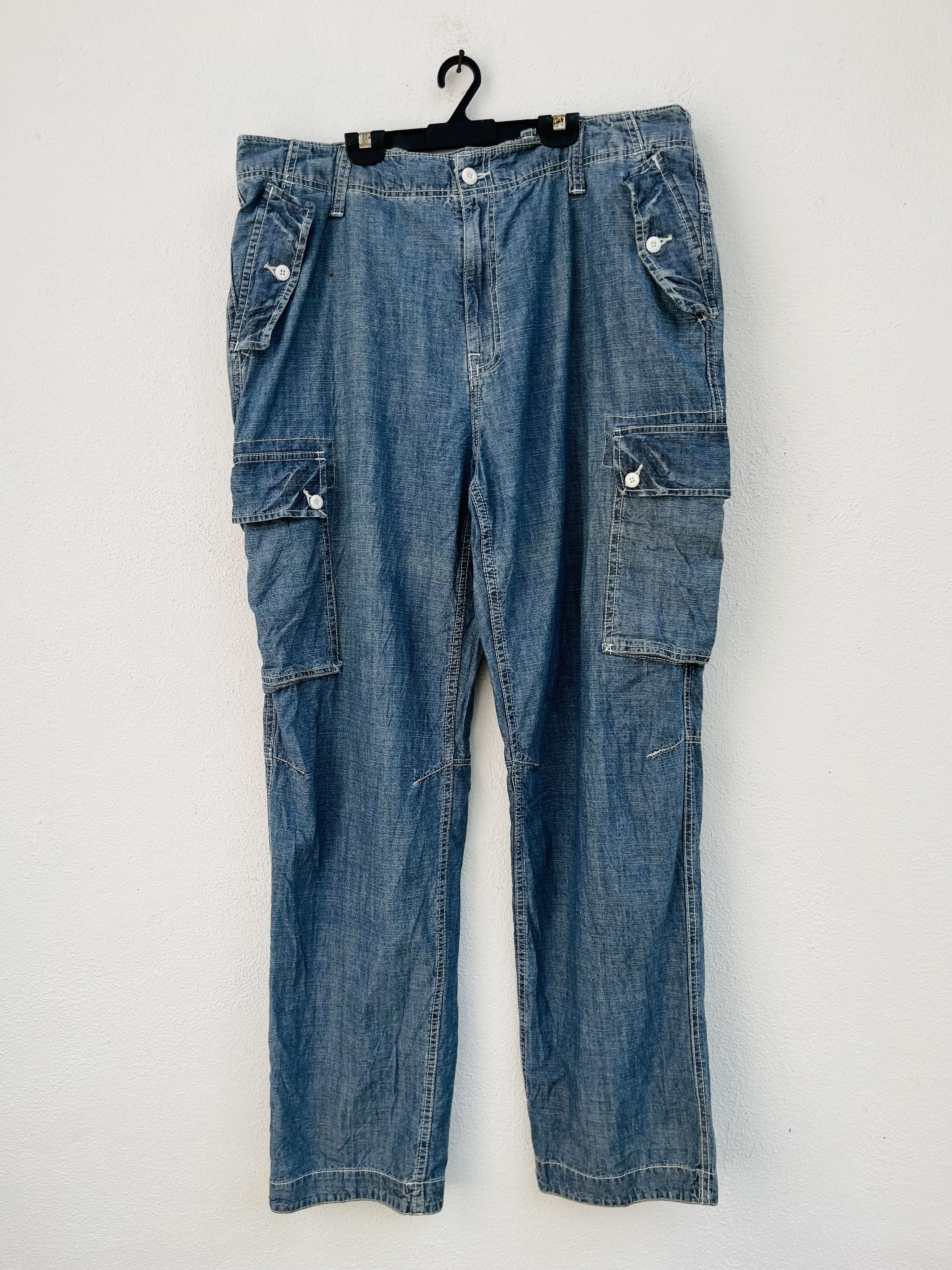 Japanese Brand × Nautica Vintage Nautica Cargo Designer Streetwear Fashion Style Size US 39 - 1 Thumbnail